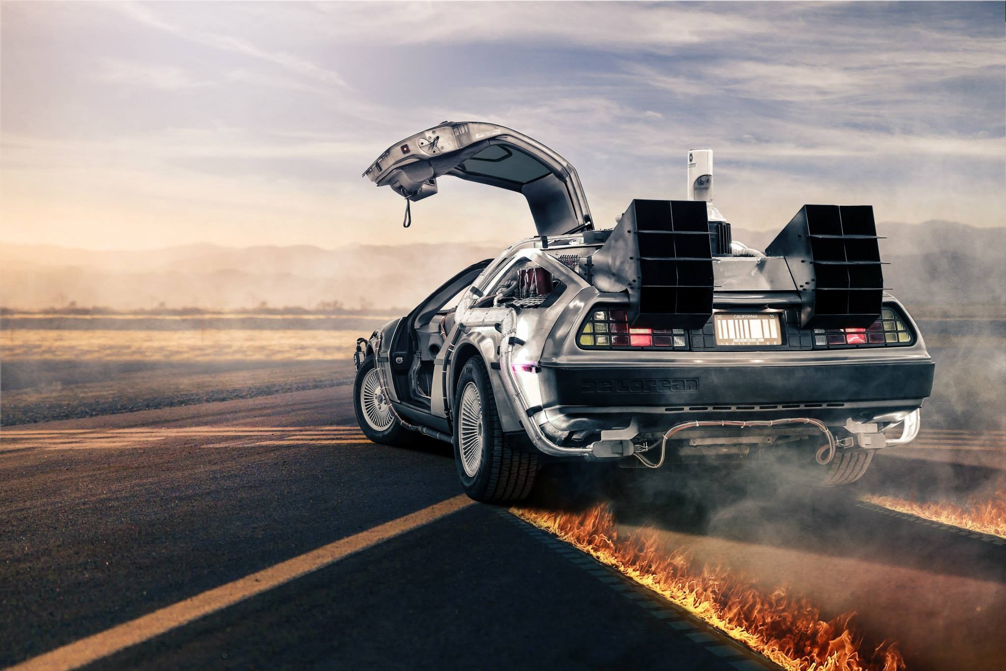 DeLorean DMC-12, 1981 model, Time machine, Ultimate favourite, 2050x1370 HD Desktop