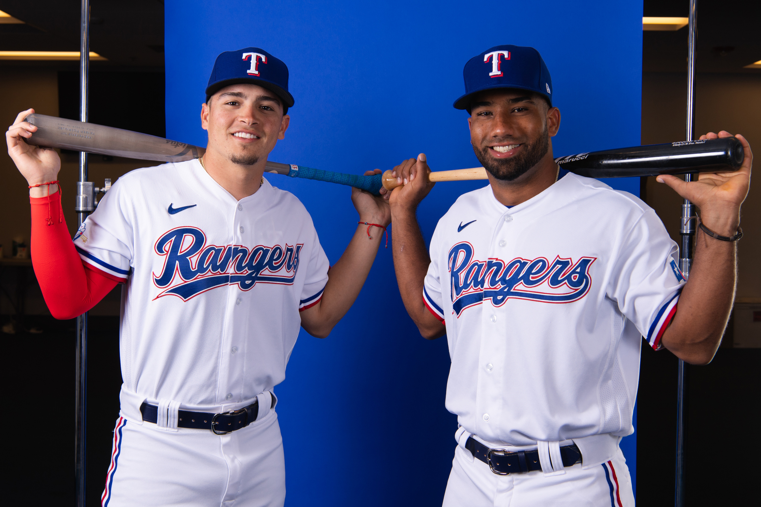 David Garcia and Ezequiel Duran, Texas Rangers Wallpaper, 3200x2140 HD Desktop