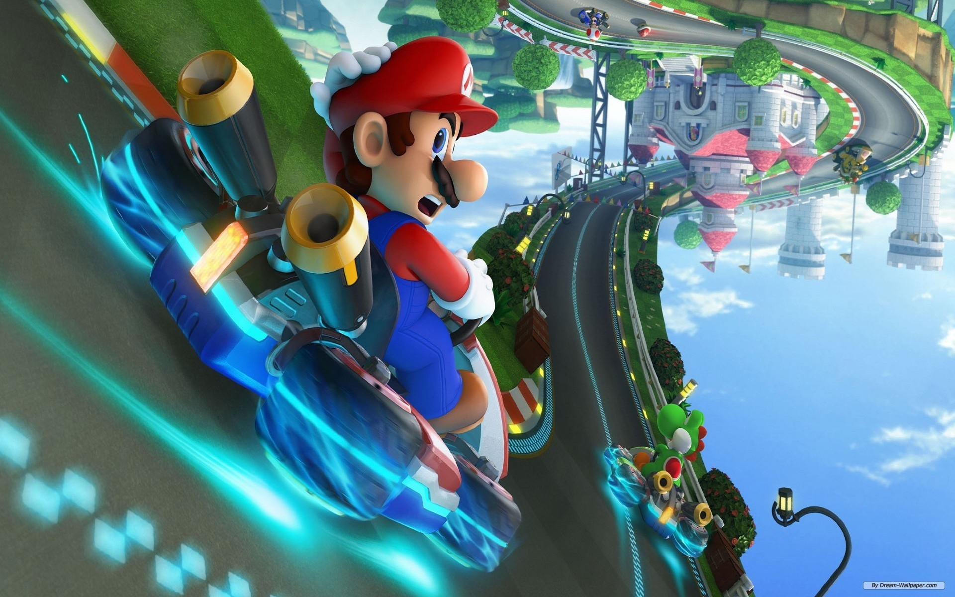 Mario Kart, Artistic wallpapers, Exciting races, Gaming adventures, 1920x1200 HD Desktop