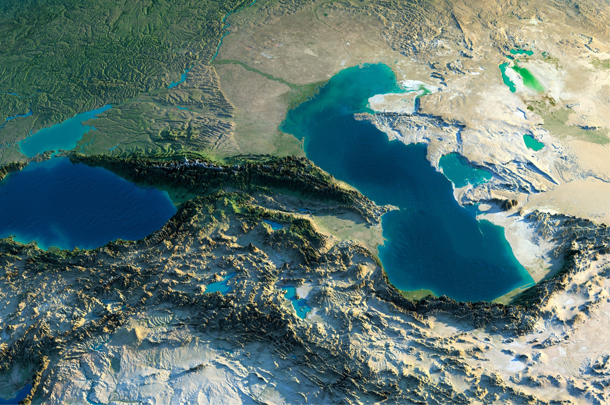 US foreign policy, Euro Caspian energy security, Trans Caspian pipeline, Atlantic Council's insights, 2560x1710 HD Desktop