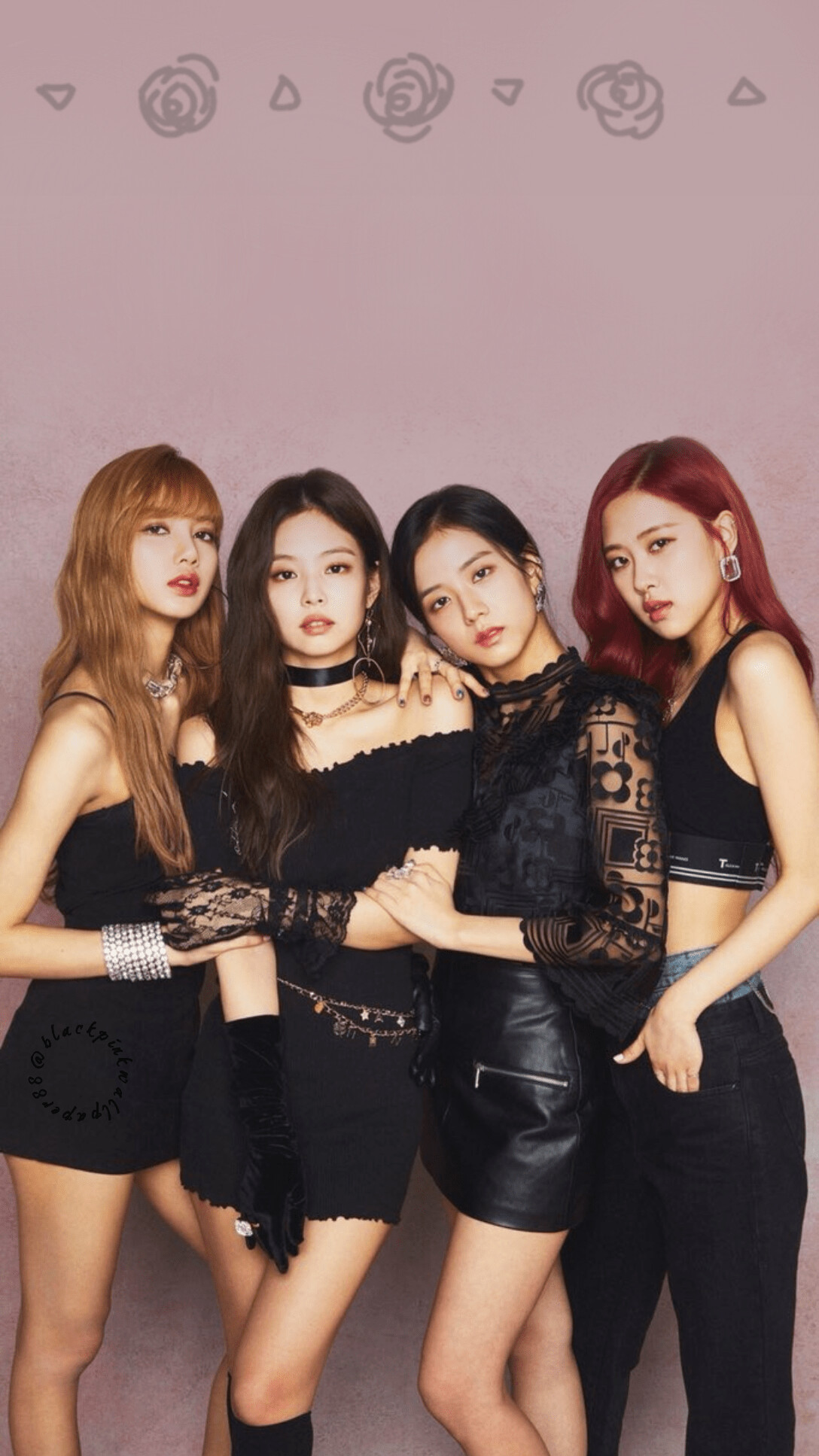 Blackpink wallpaper, Striking visuals, Captivating beauty, Fan-favorite group, 1090x1940 HD Phone