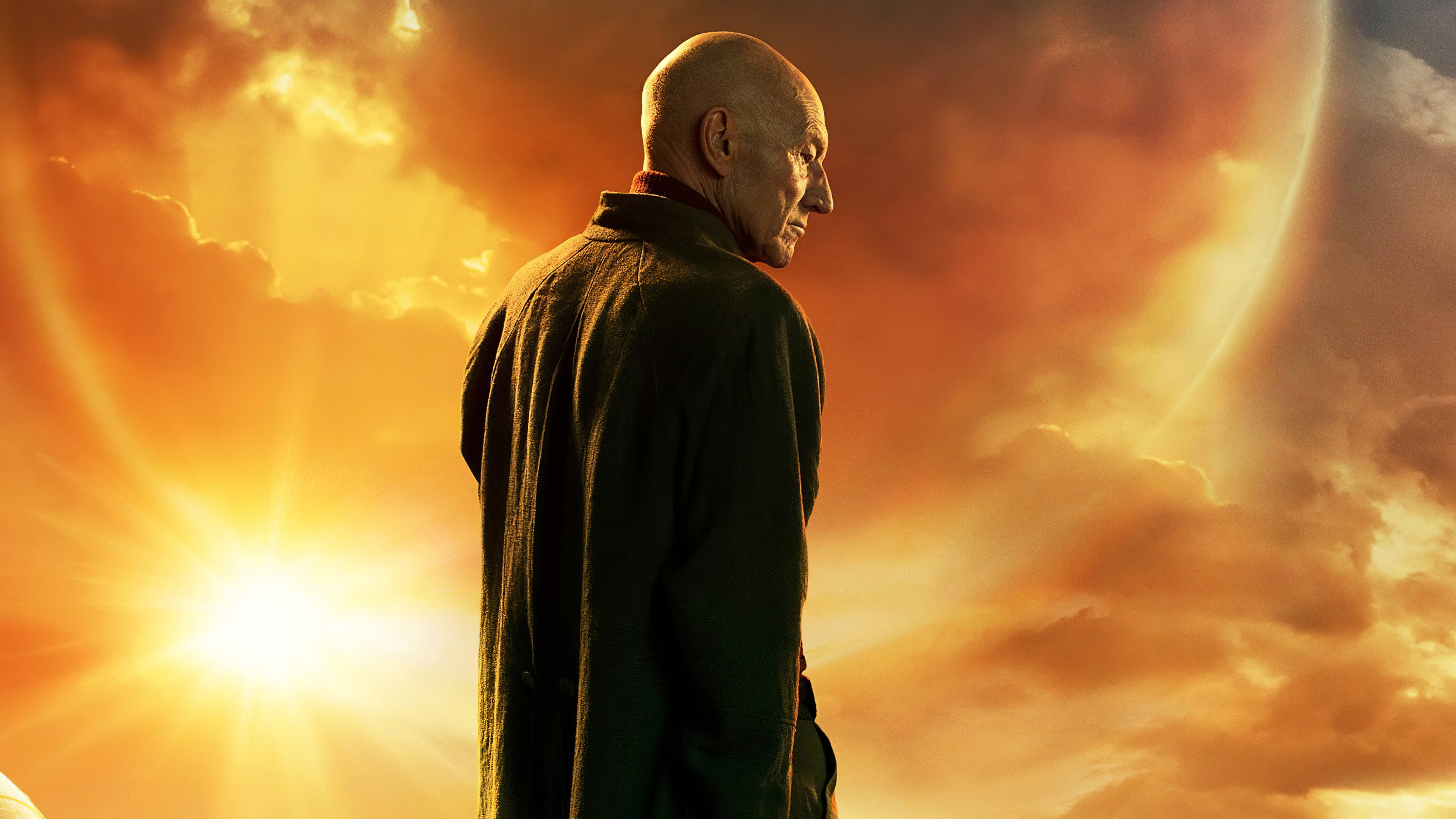 Star Trek: Picard, 4K TV shows, Futuristic setting, Captivating visuals, 3840x2160 4K Desktop