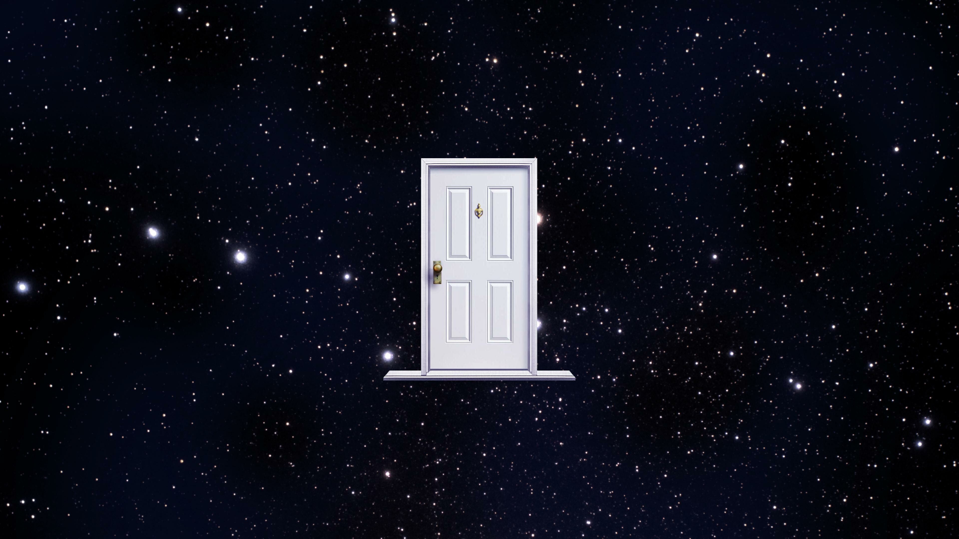 Scary Door, Futurama Wallpaper, 3840x2160 4K Desktop