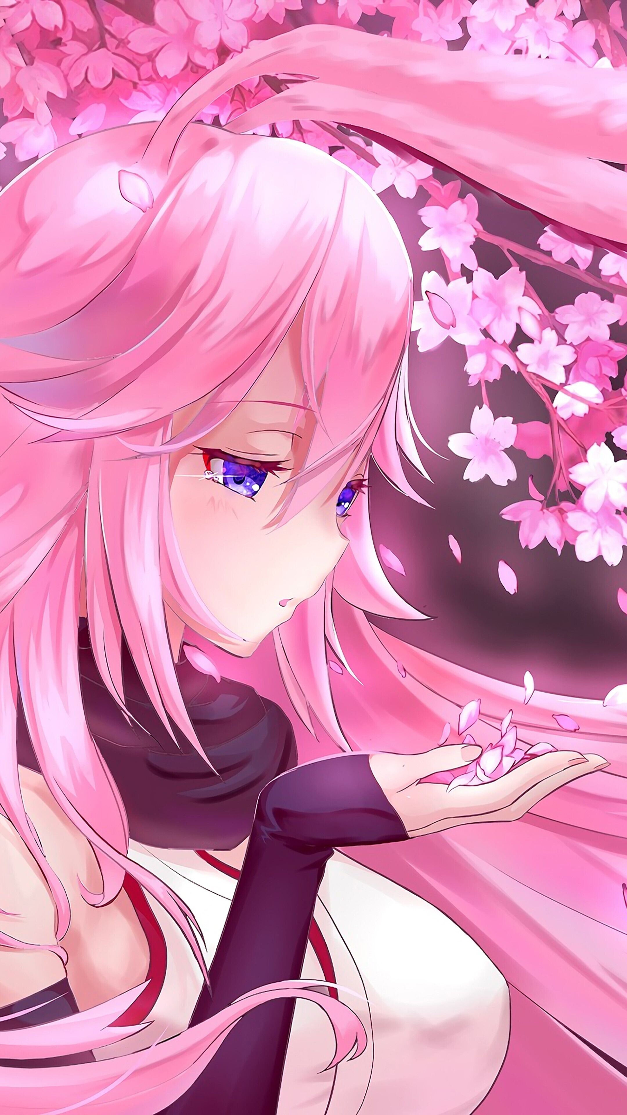 Yae Sakura, Girly Wallpaper, 2160x3840 4K Phone