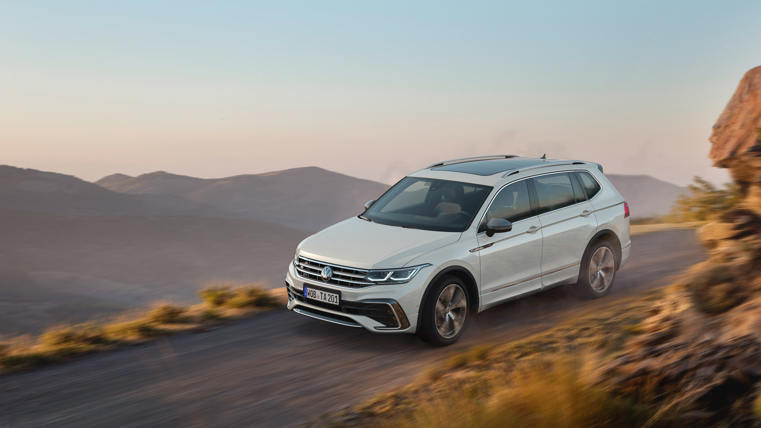 Allspace 2022, Volkswagen Tiguan Wallpaper, 2560x1440 HD Desktop