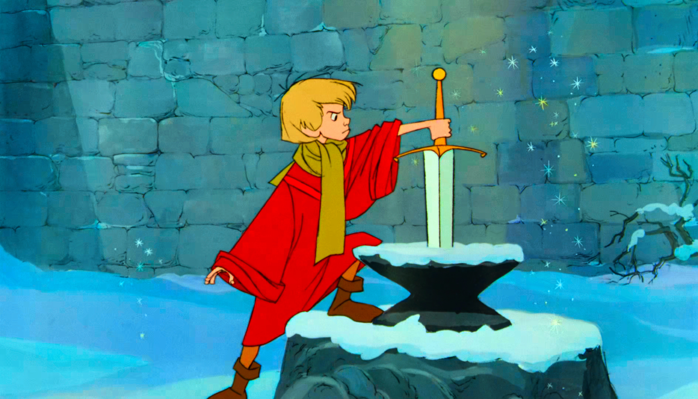 Arthur Pendragon, The Sword in the Stone Wallpaper, 2690x1540 HD Desktop