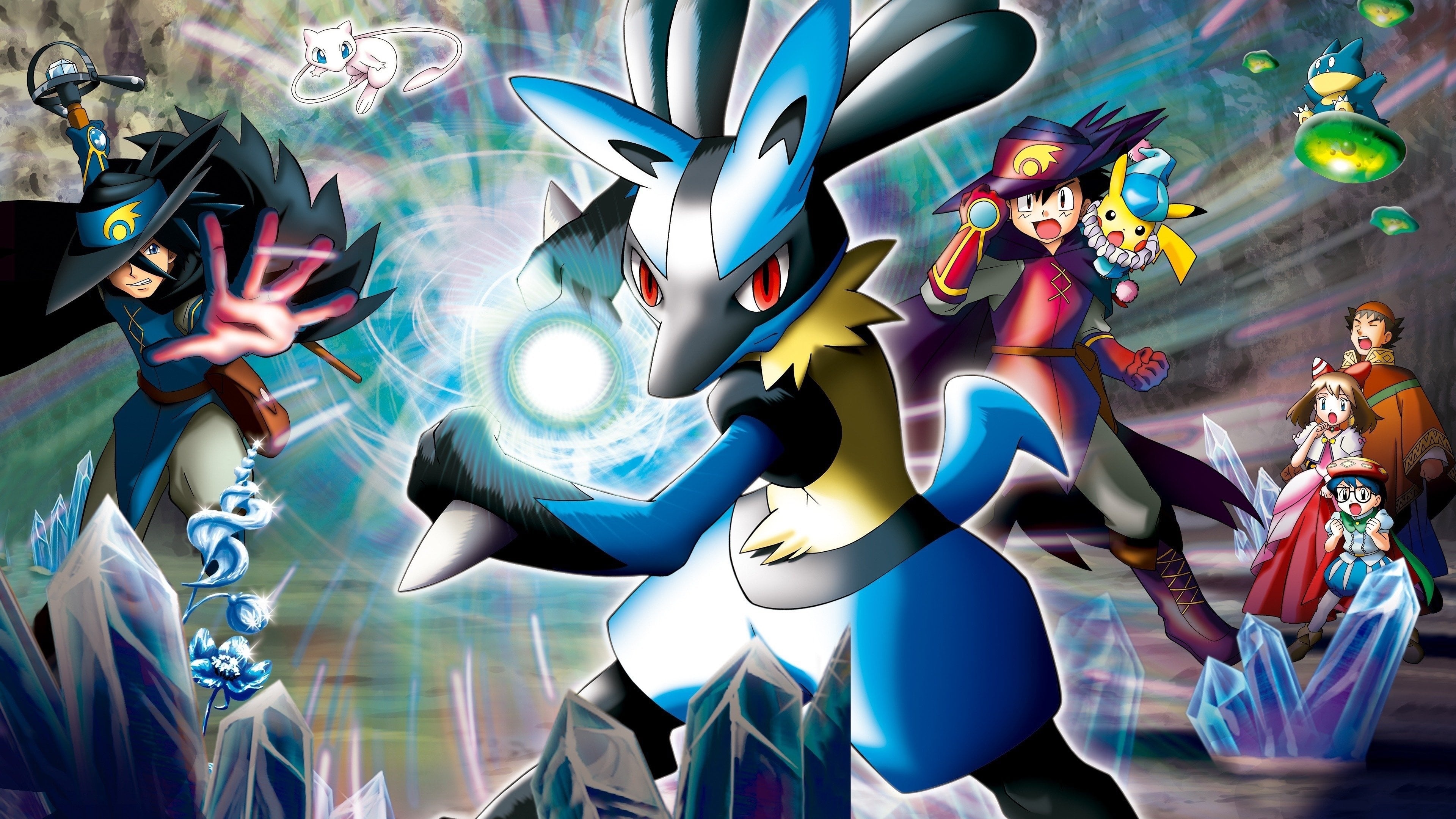 Pokemon: Lucario and the Mystery of Mew, Lucario Wallpaper, 3840x2160 4K Desktop