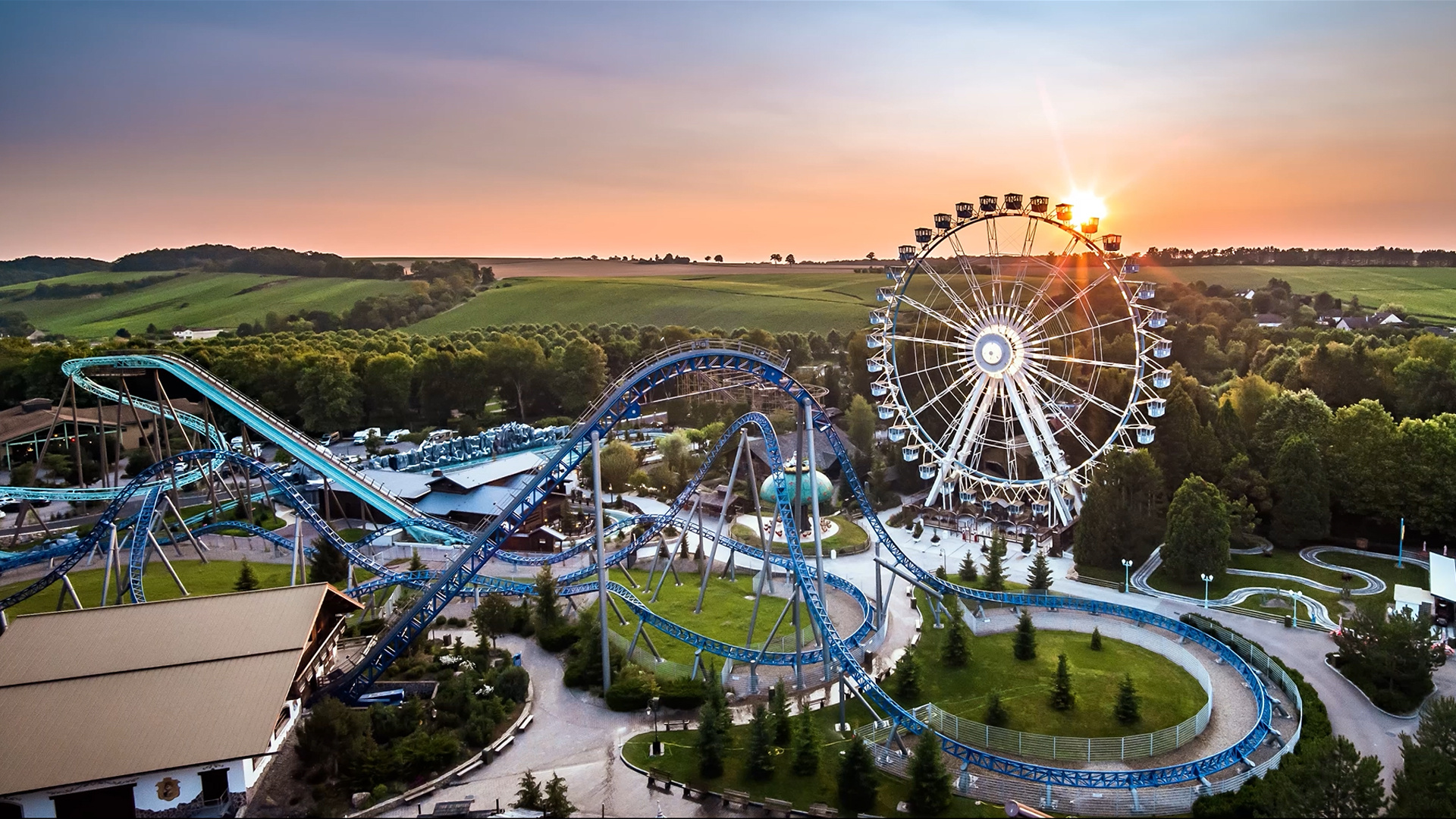 Nigloland, French amusement park, Unique experience, Adventure, 1920x1080 Full HD Desktop