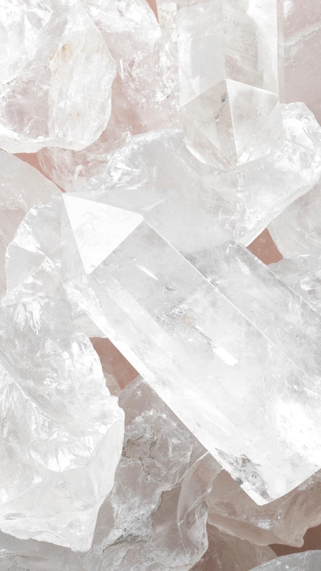 White aesthetic, Trendy wallpaper, Lovely crystals, Phone wallpaper, 1080x1920 Full HD Phone