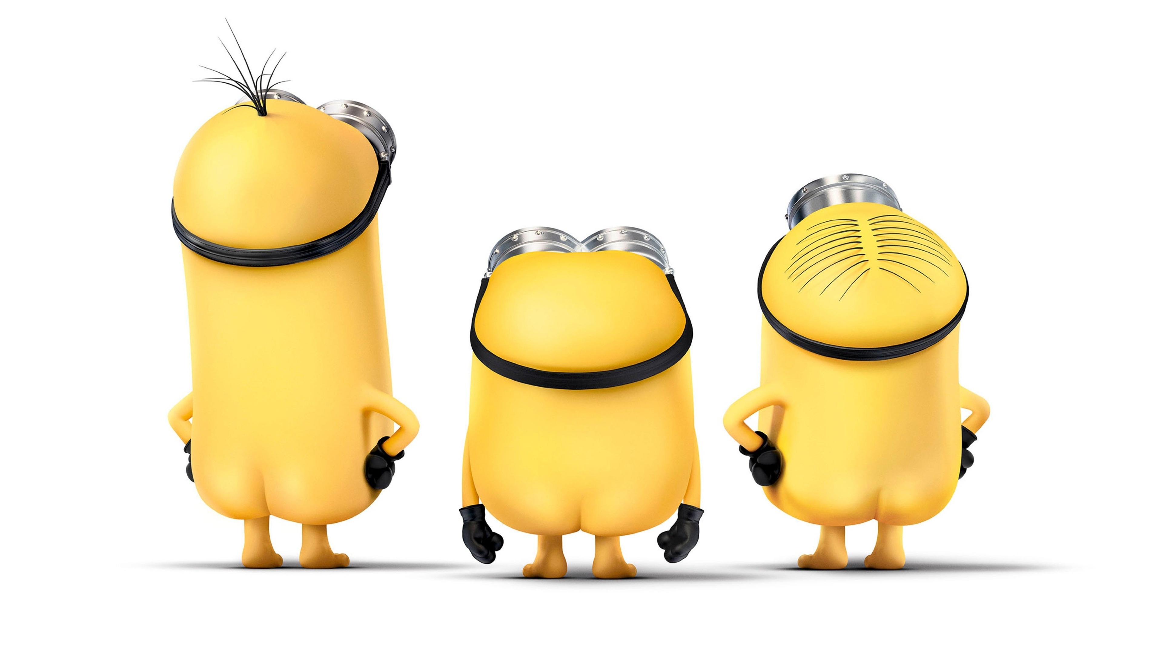 Minions, Funny Wallpaper, 3840x2160 4K Desktop