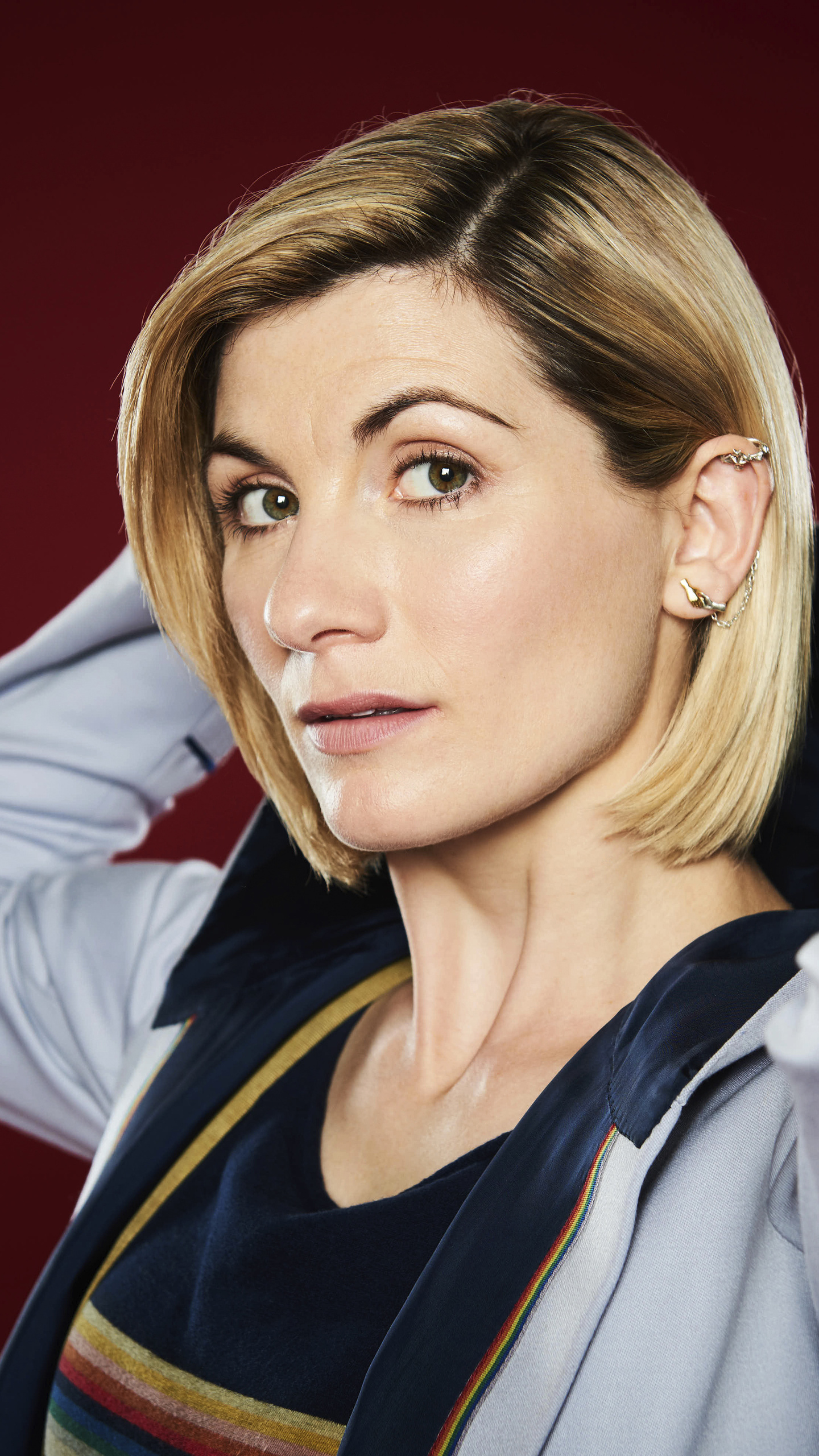 Jodie Whittaker, Doctor Who, Galaxy S6 S7, Nexus 6P, 1440x2560 HD Phone