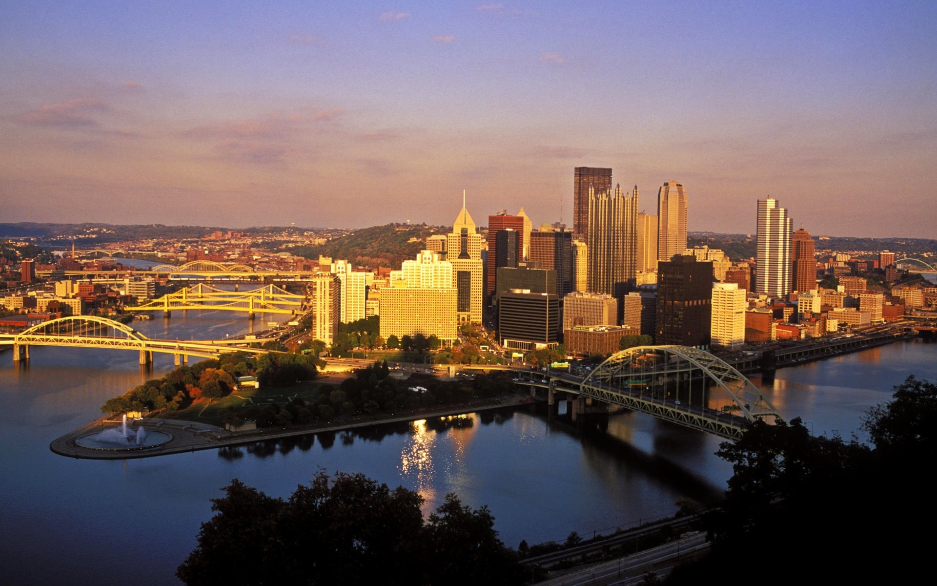 Picturesque Pittsburgh, Full HD wallpapers, Desktop backgrounds, Mobile/tablet wallpapers, 1920x1200 HD Desktop