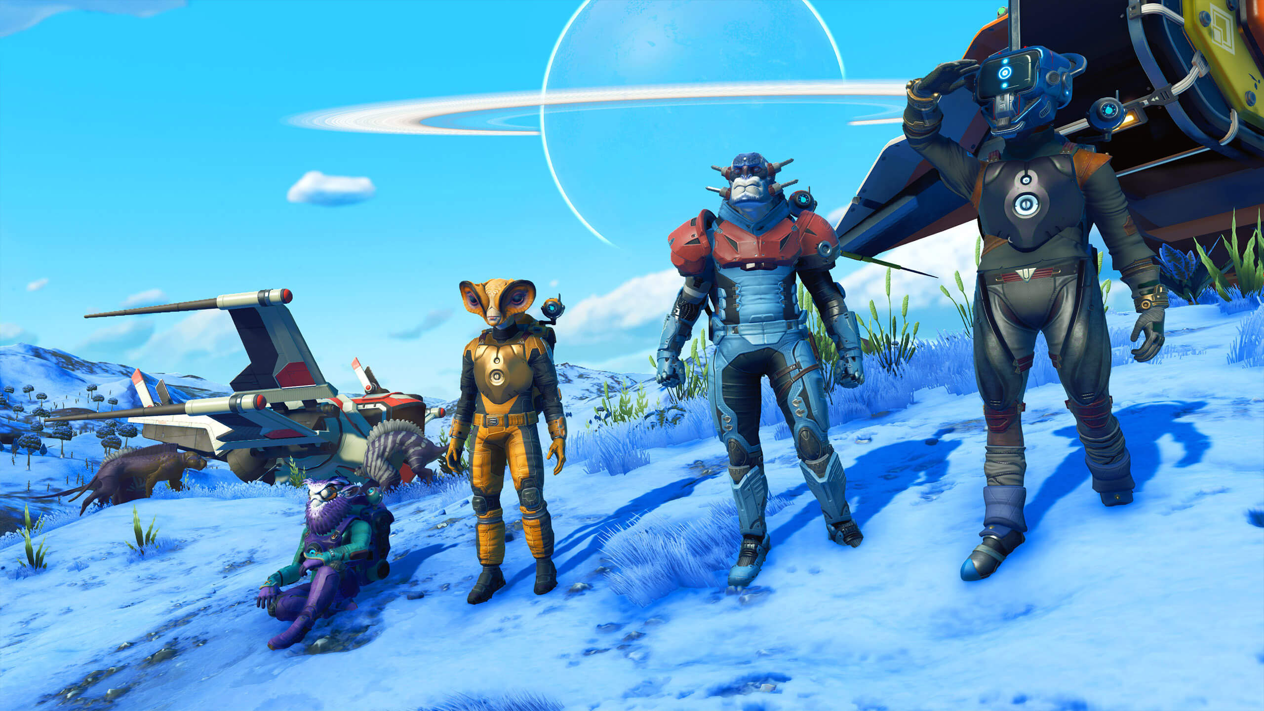 No Mans Sky, Beyond update, Game, USGamer, 2560x1440 HD Desktop