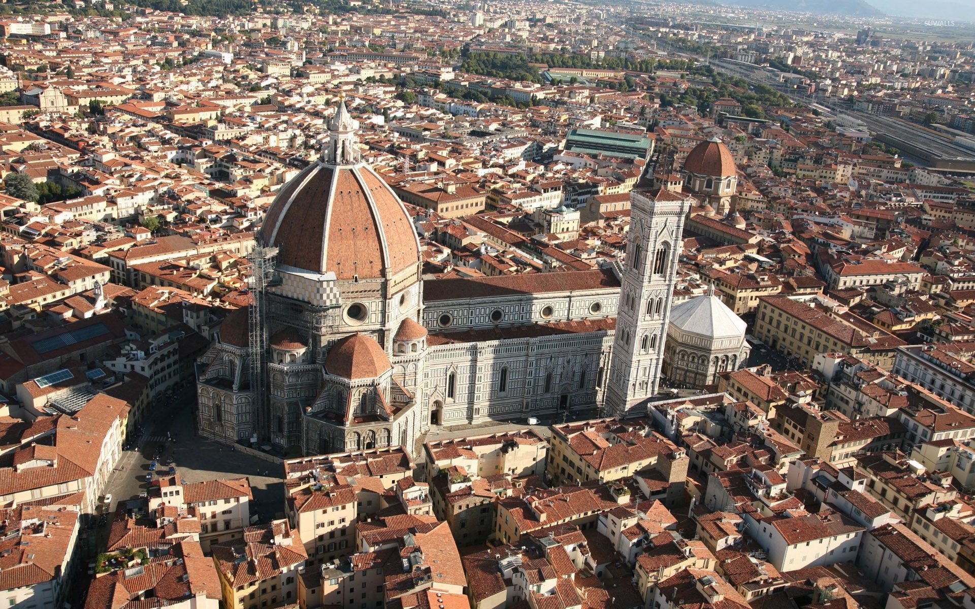 Piazza del Duomo, Florence Wallpaper, 1920x1200 HD Desktop