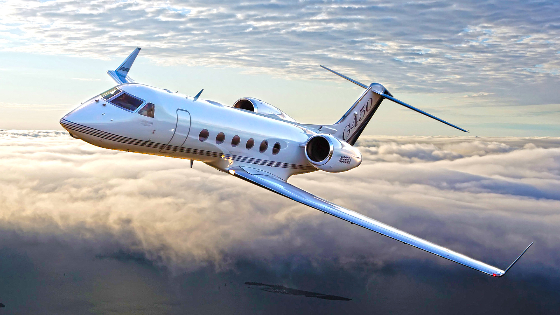 Gulfstream Aerospace, G450, End of production, Motori di lusso, 1920x1080 Full HD Desktop