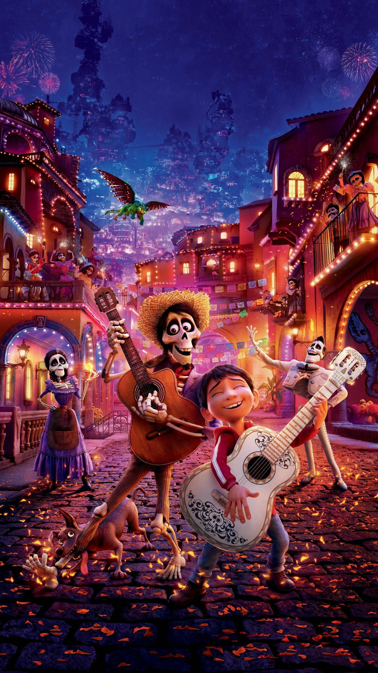 Coco phone wallpaper, Disney background, 1540x2740 HD Phone