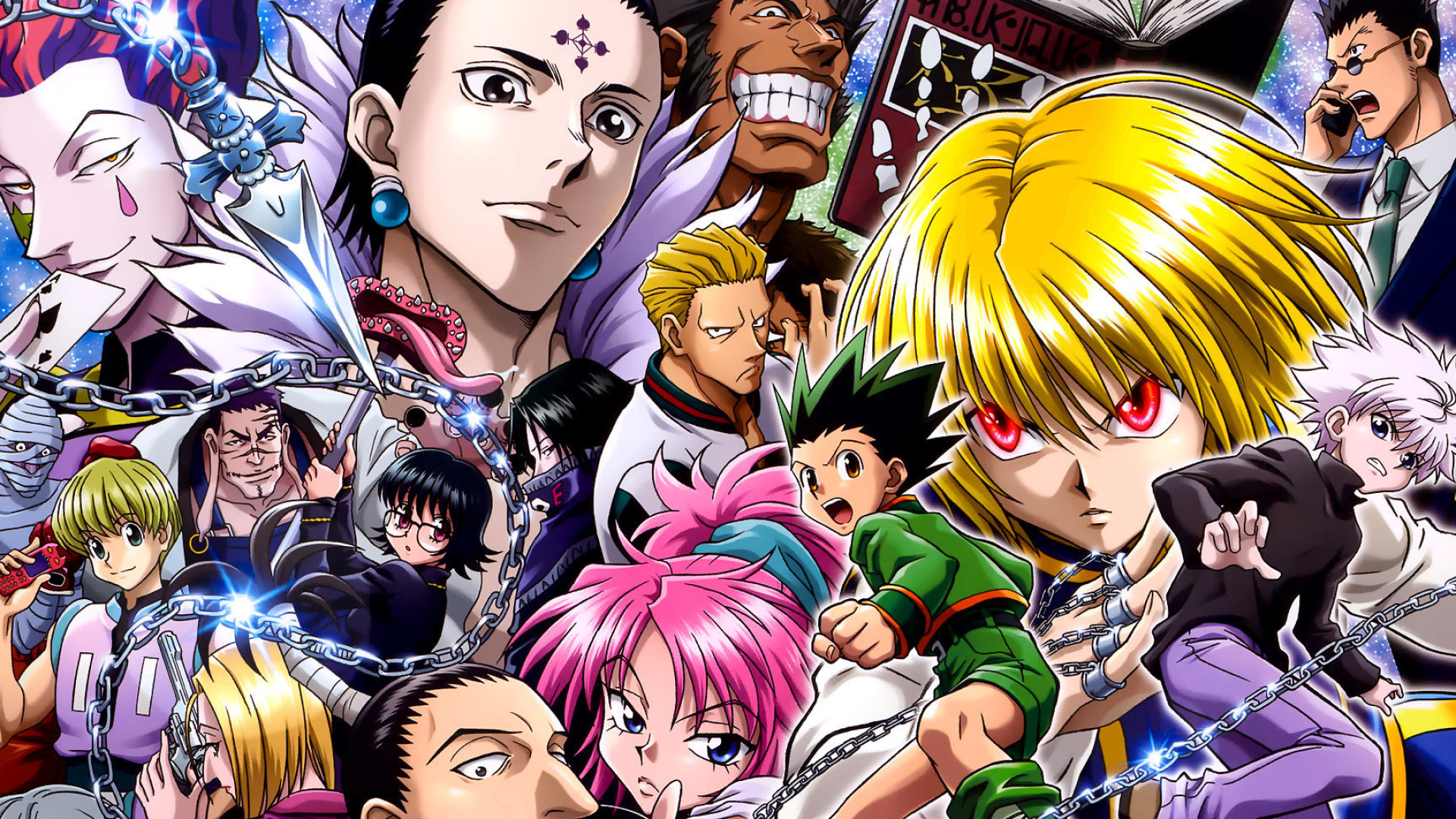 Hunter x Hunter, Dual monitor backgrounds, Anime visuals, Immersive experience, 1920x1080 Full HD Desktop