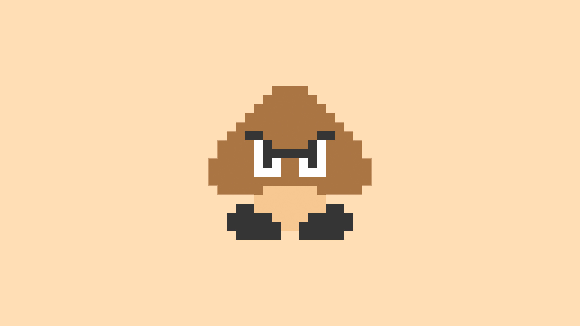 Goomba gaming enemy, Mushroom Kingdom, Classic Super Mario, 1920x1080 Full HD Desktop