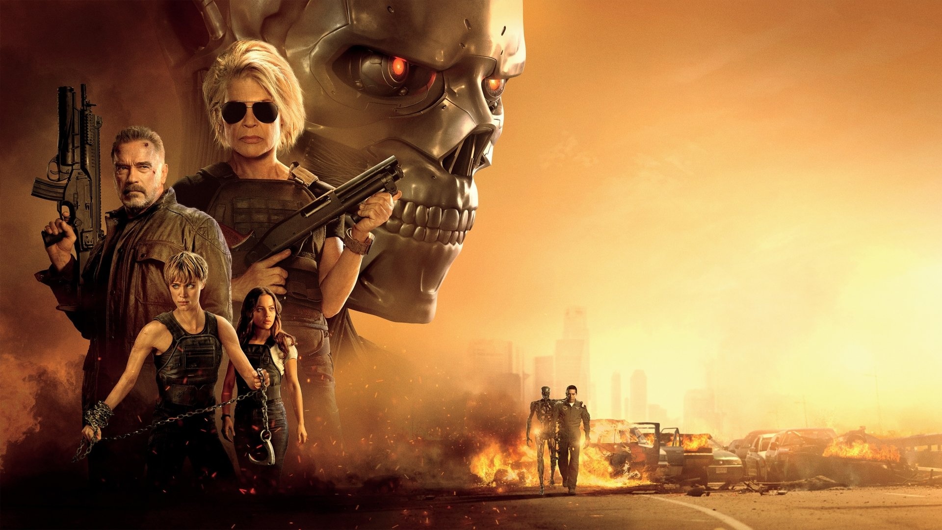 Terminator Dark Fate, Ultra HD wallpapers, Background images, Dark fate, 1920x1080 Full HD Desktop