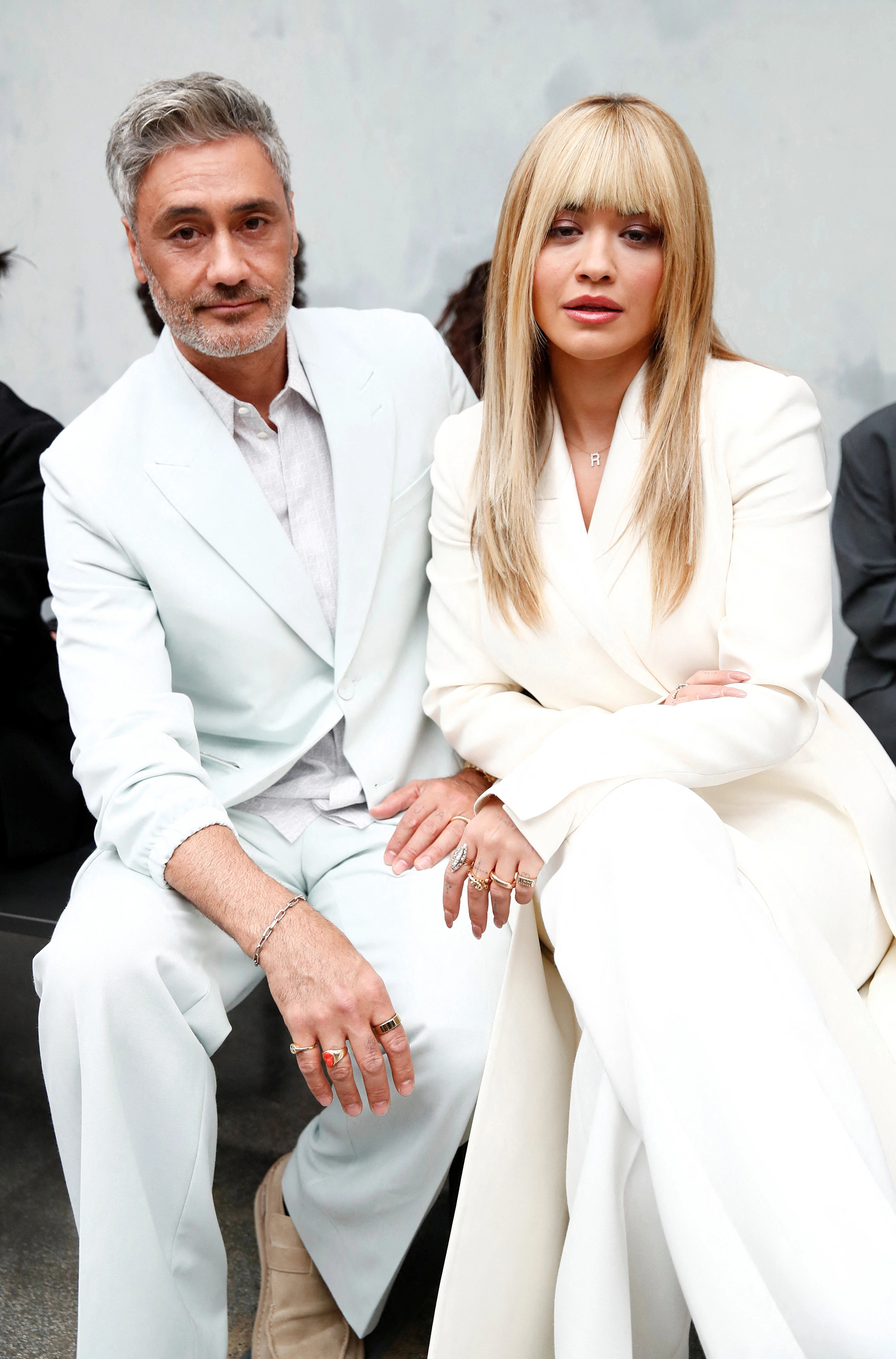 Rita Ora, Taika Waititi, Cozy at Fendi show, 2000x3040 HD Phone