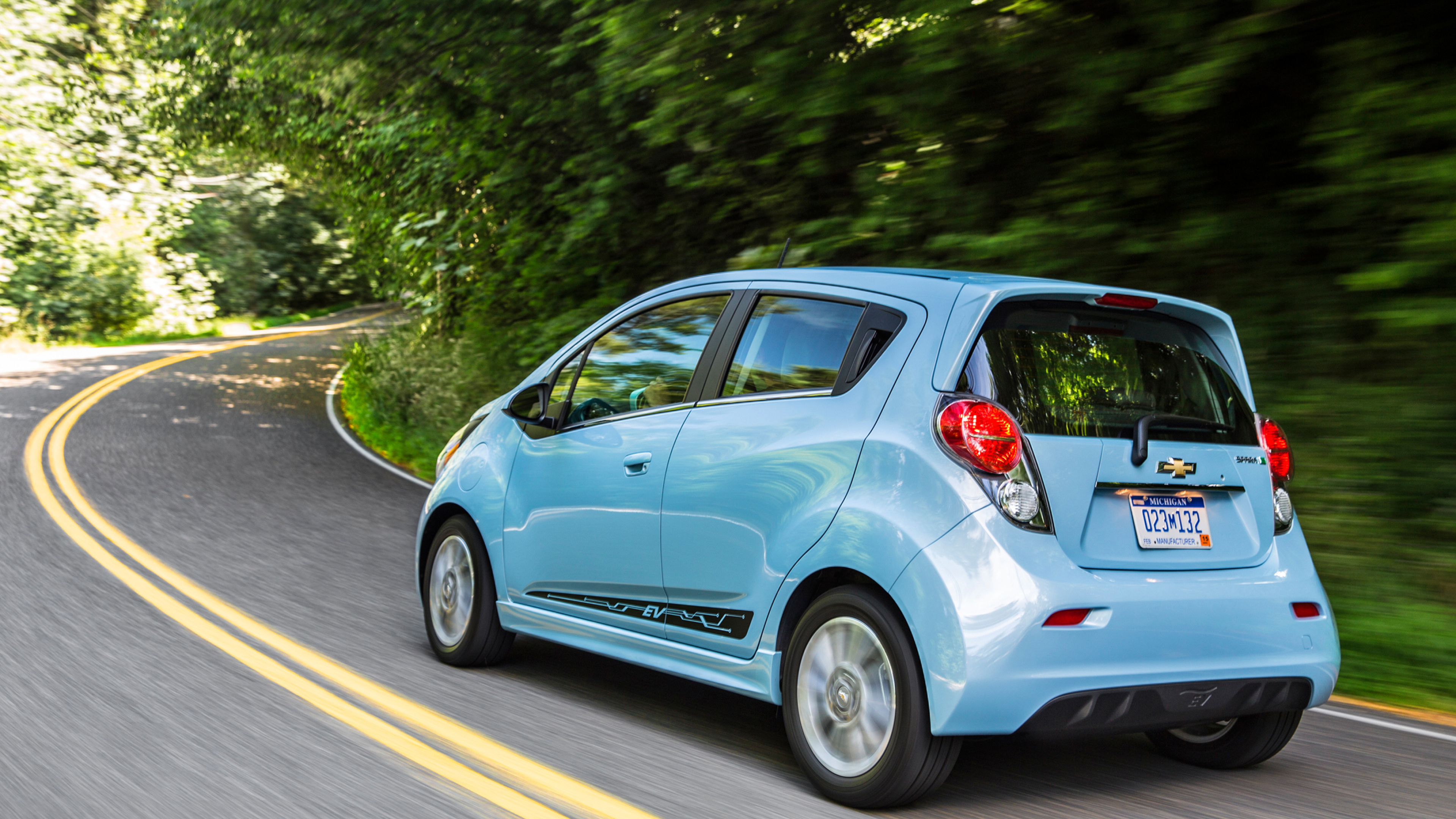 Chevrolet Spark, Cars desktop wallpapers, Spark EV 2014, Chevrolet, 3840x2160 4K Desktop