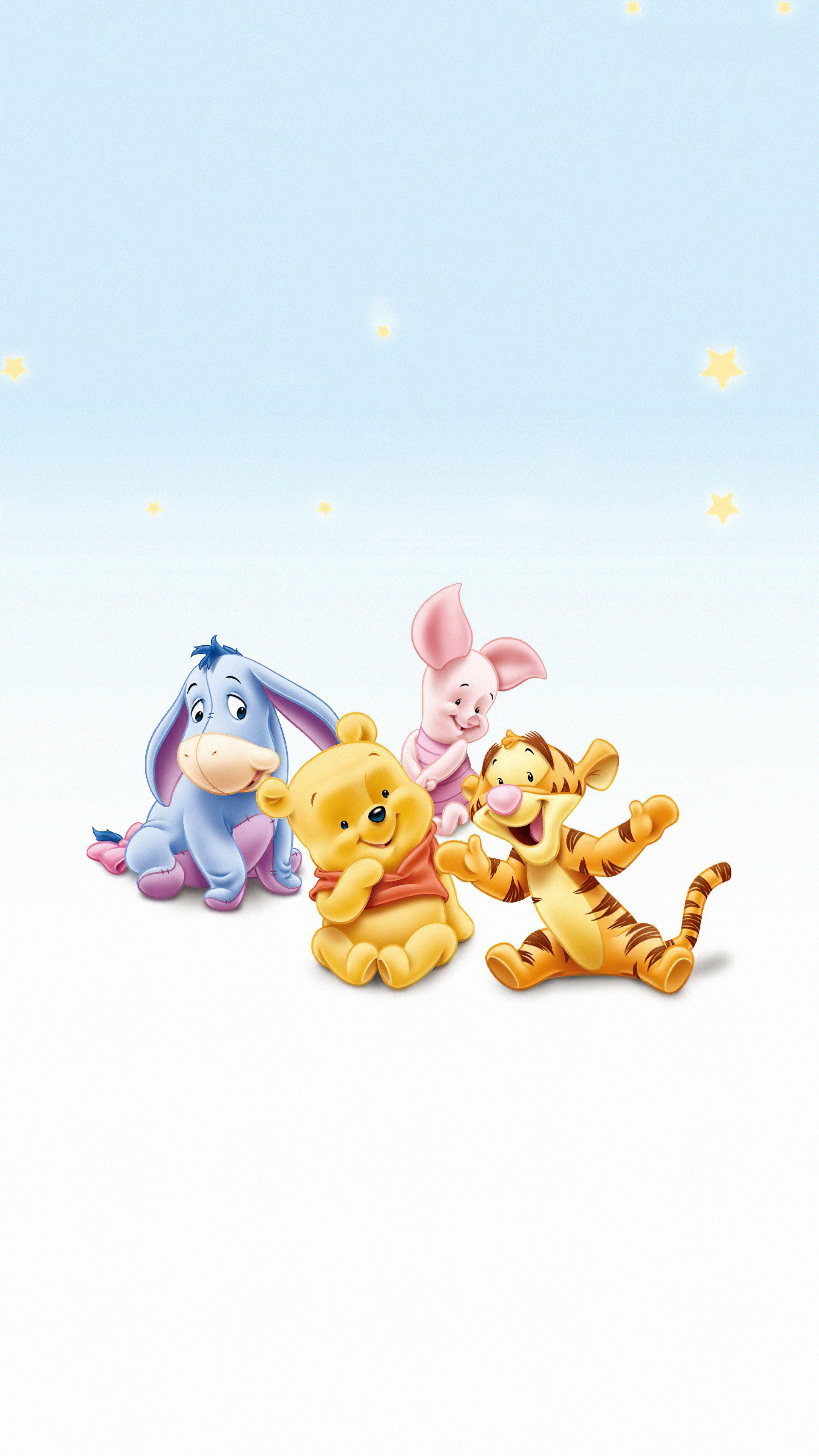 Winnie the Pooh Tigger Eeyore Piglet, Xperia X XZ Z5 Premium HD 4K Wallpapers, 2160x3840 4K Phone