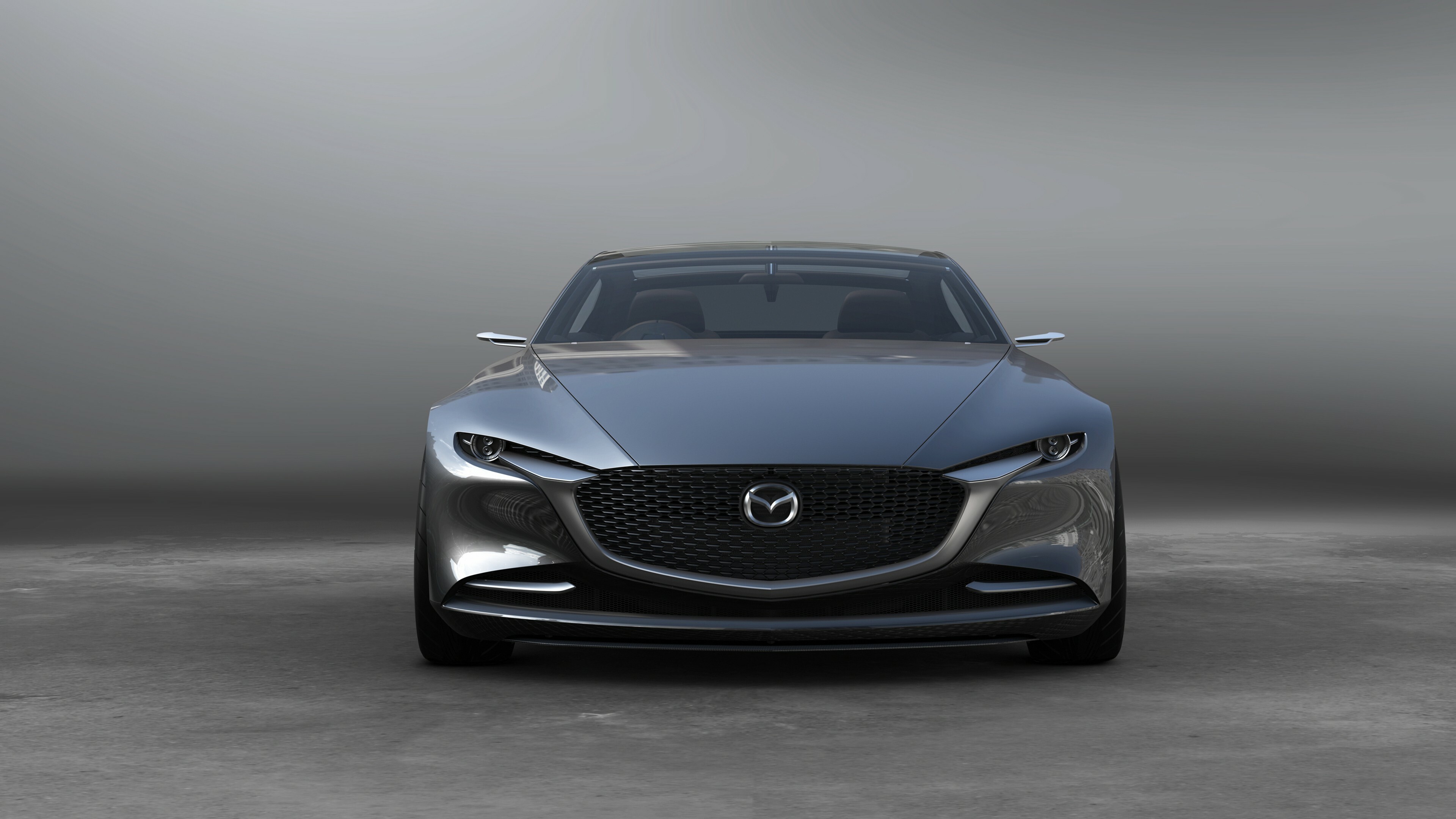 Mazda Auto, Vision coupe, 4K resolution, Modern design, 3840x2160 4K Desktop