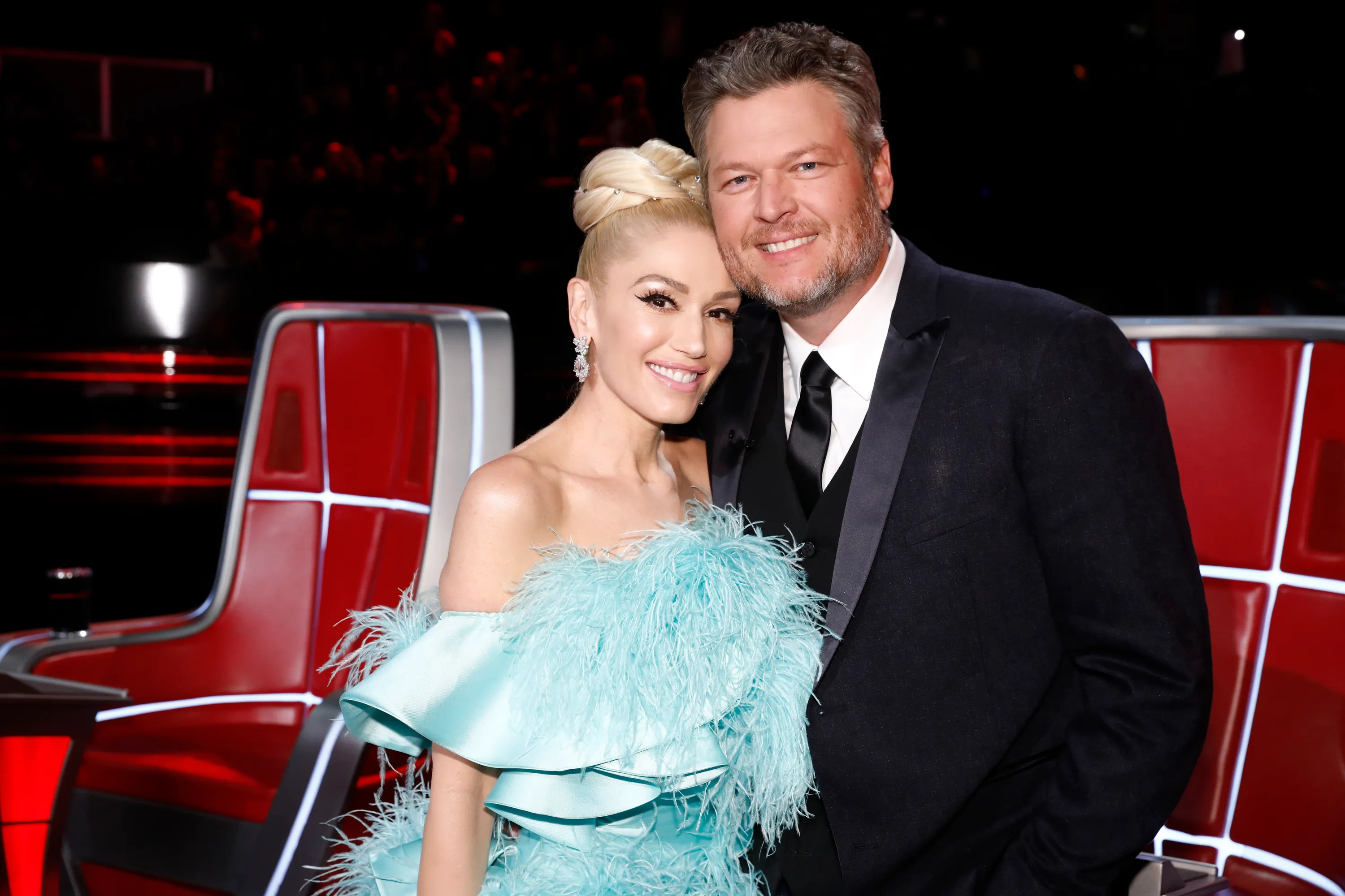 Blake Shelton, Gwen Stefani, Married pictures, Glamour, 3000x2000 HD Desktop