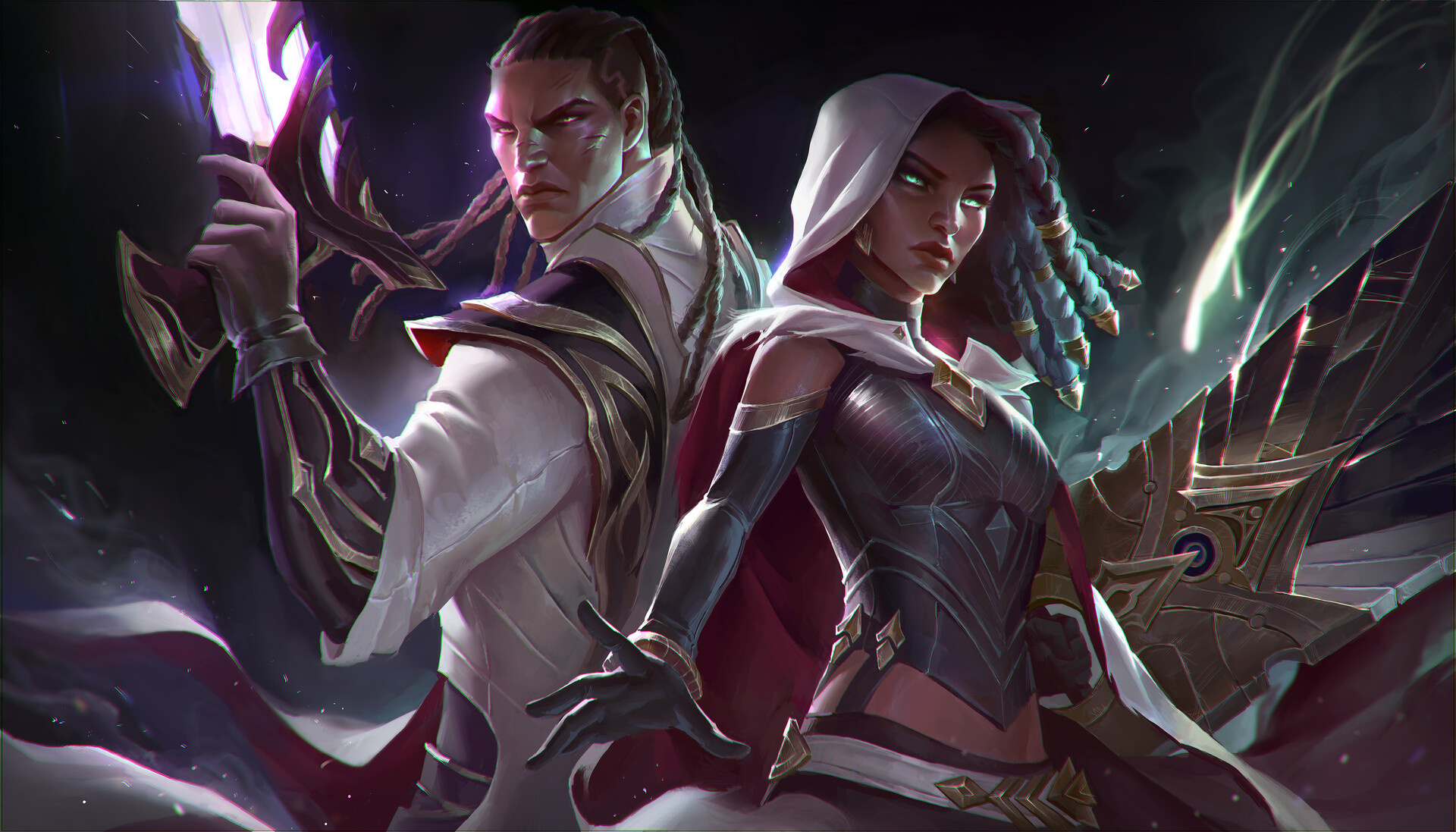 Lucian, League of Legends, Wallpapers, 1920x1100 HD Desktop