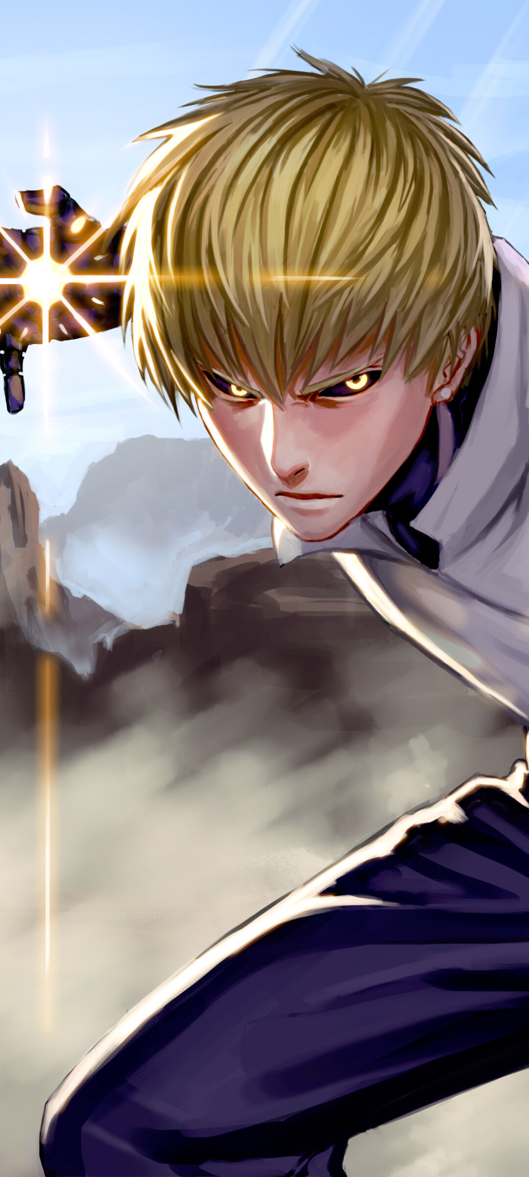 Genos, Anime, One Punch Man, 1080x2400 HD Phone