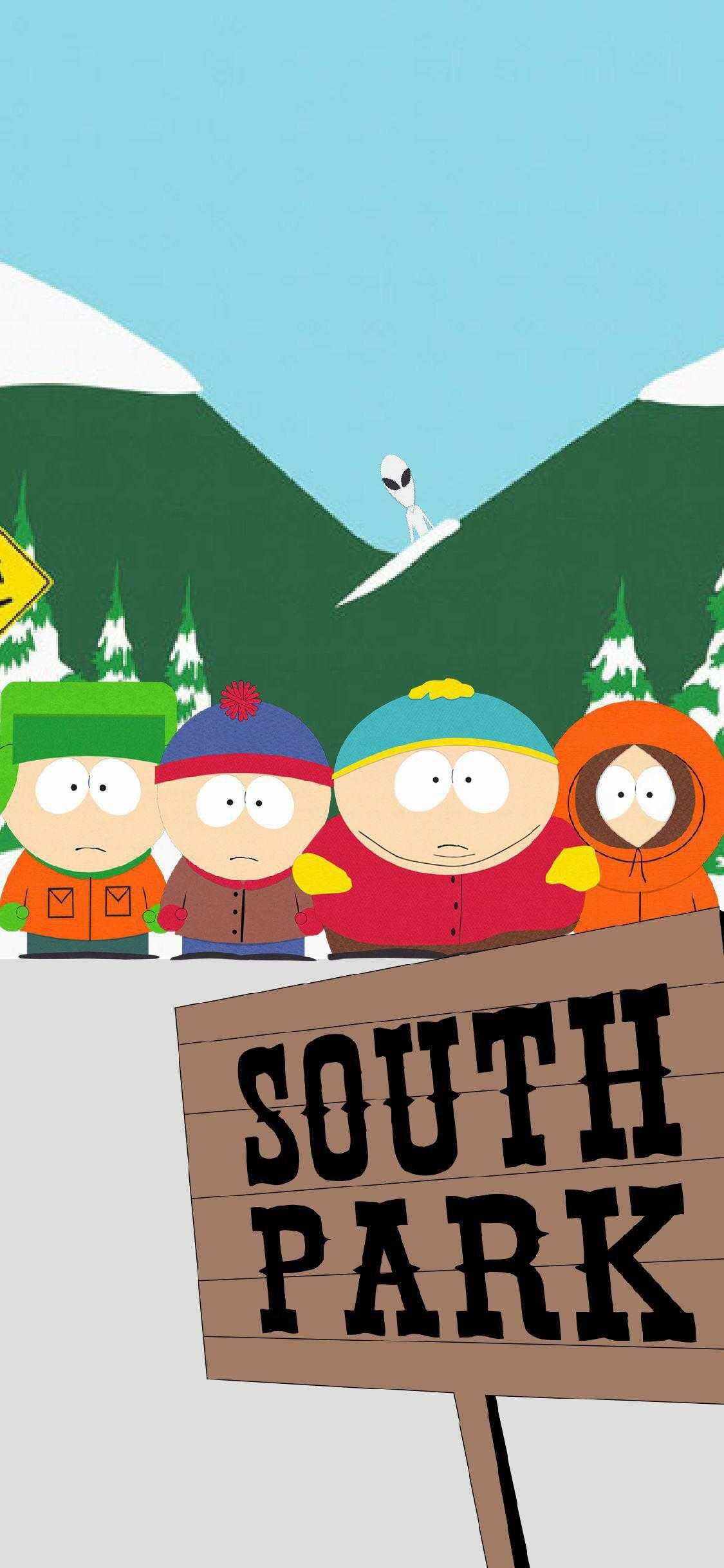 South Park, Wallpaper selection, Animated series, Creative designs, 1130x2440 HD Phone