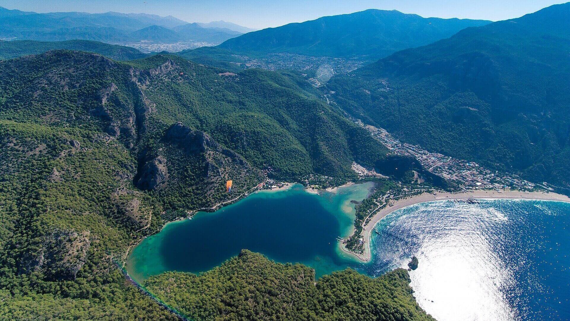 Oludeniz, Turkey, Travels, paragliding at oludeniz, 1920x1080 Full HD Desktop