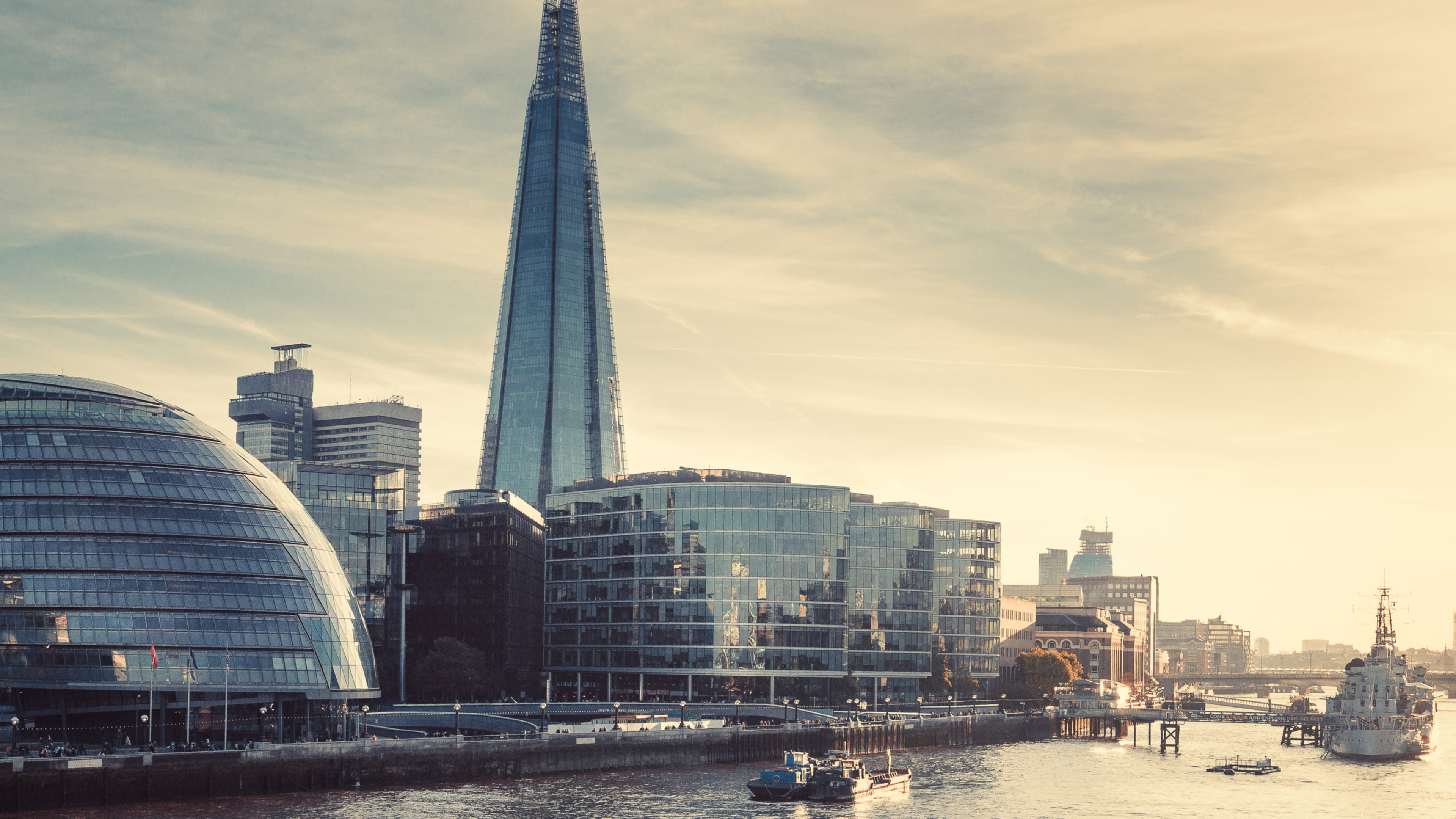 The Shard, London Wallpaper, 3840x2160 4K Desktop