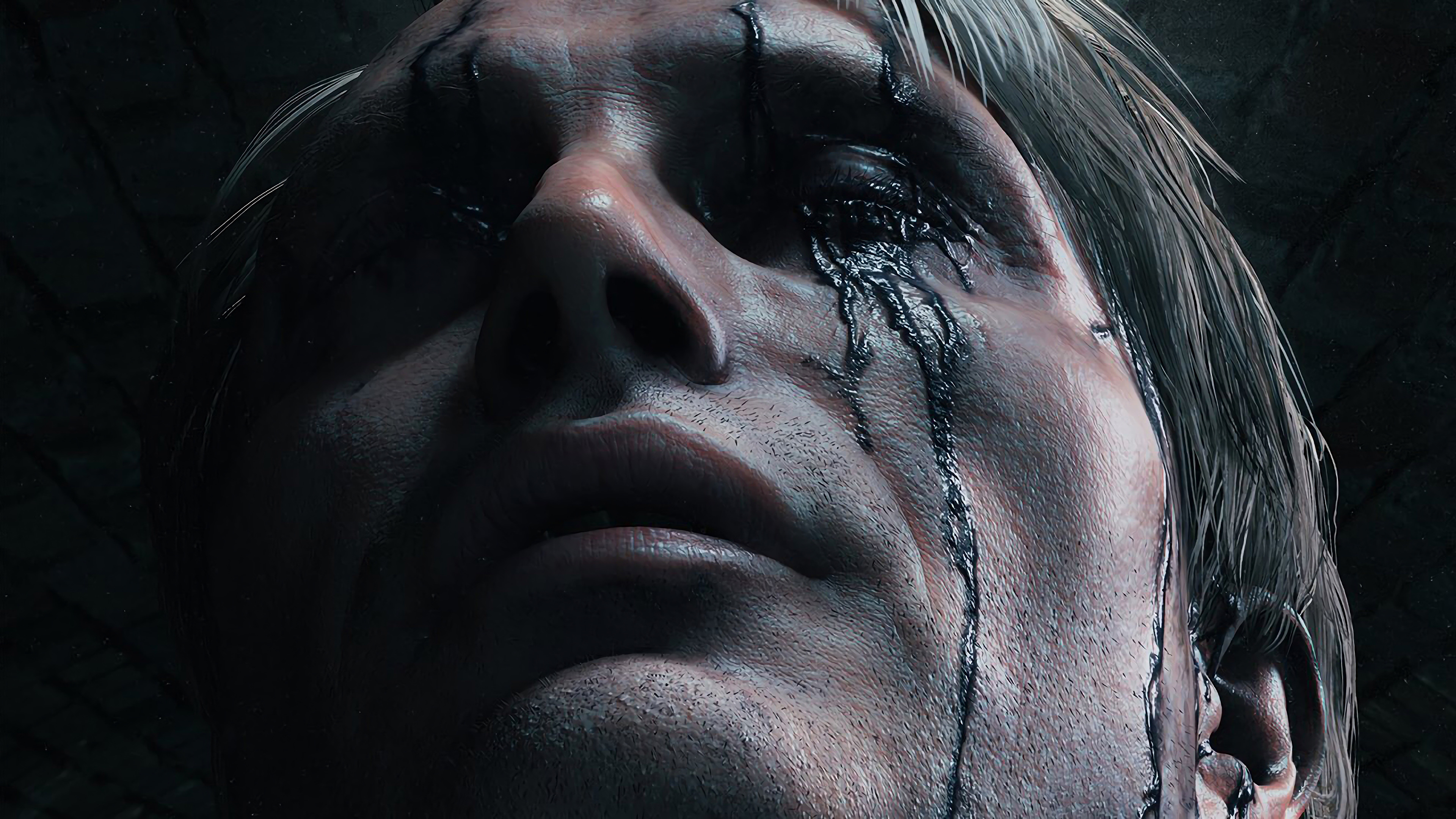 Death Stranding, Mads Mikkelsen, Cliff, Movies, 3840x2160 4K Desktop