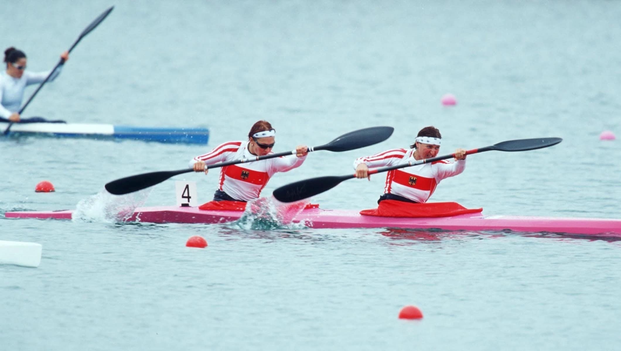 Katrin Wagner-Augustin and Birgit Fischer, Canoeing Wallpaper, 2120x1200 HD Desktop