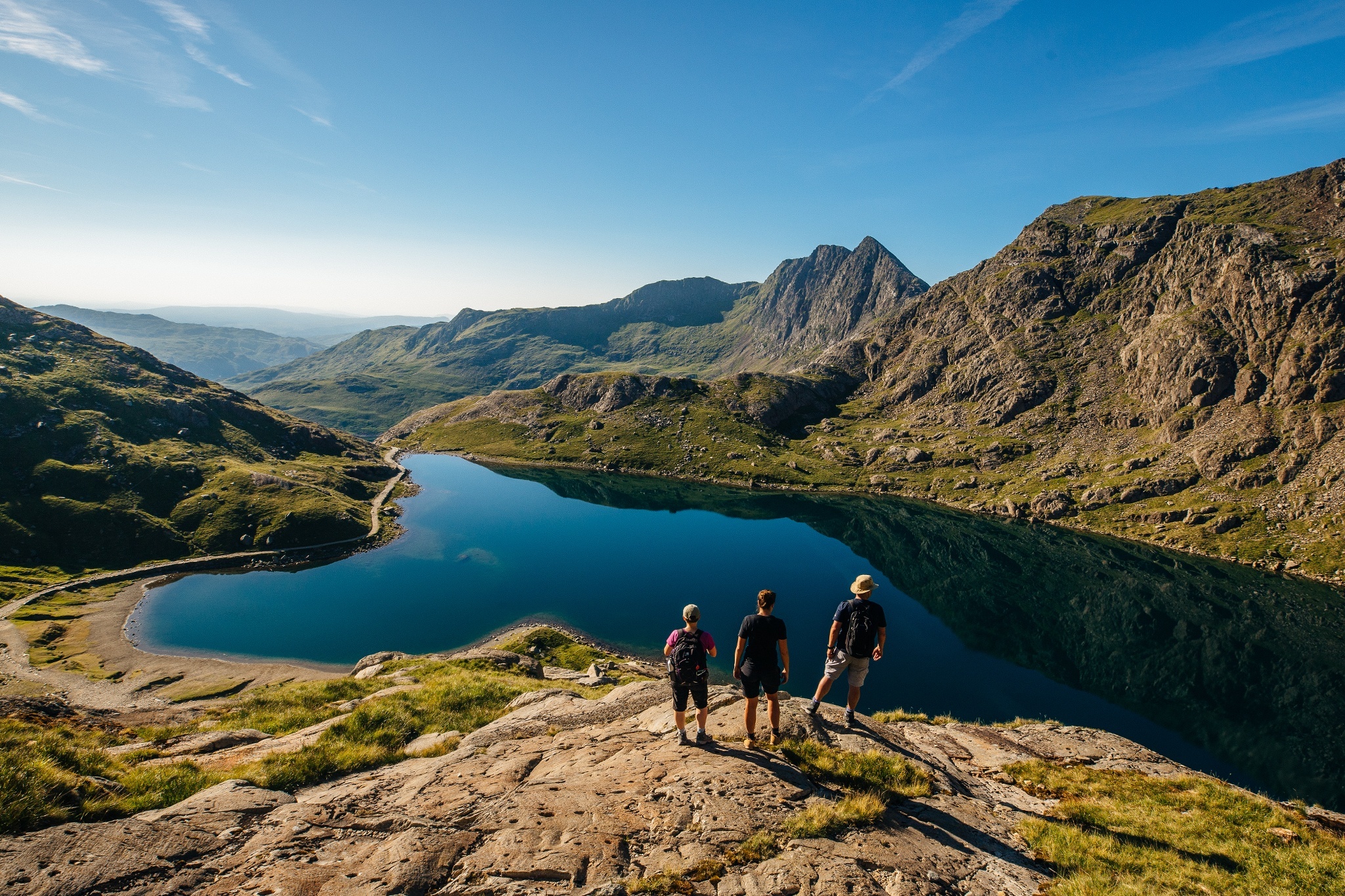 Snowdonia National Park, mountain hikes, wales, 2050x1370 HD Desktop