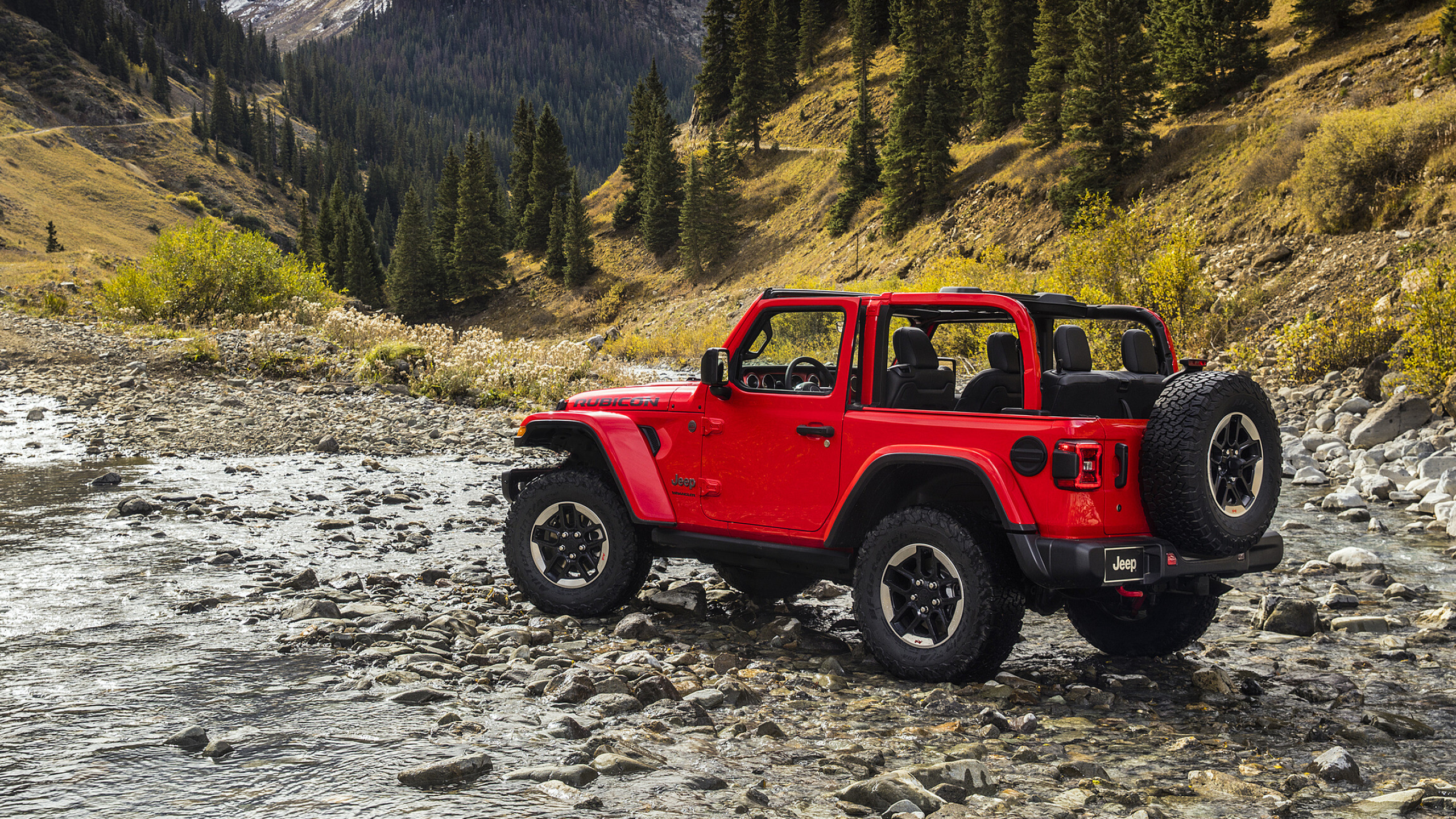 Jeep Wrangler, Off-road exhilaration, Rugged charm, Automotive design, 2560x1440 HD Desktop