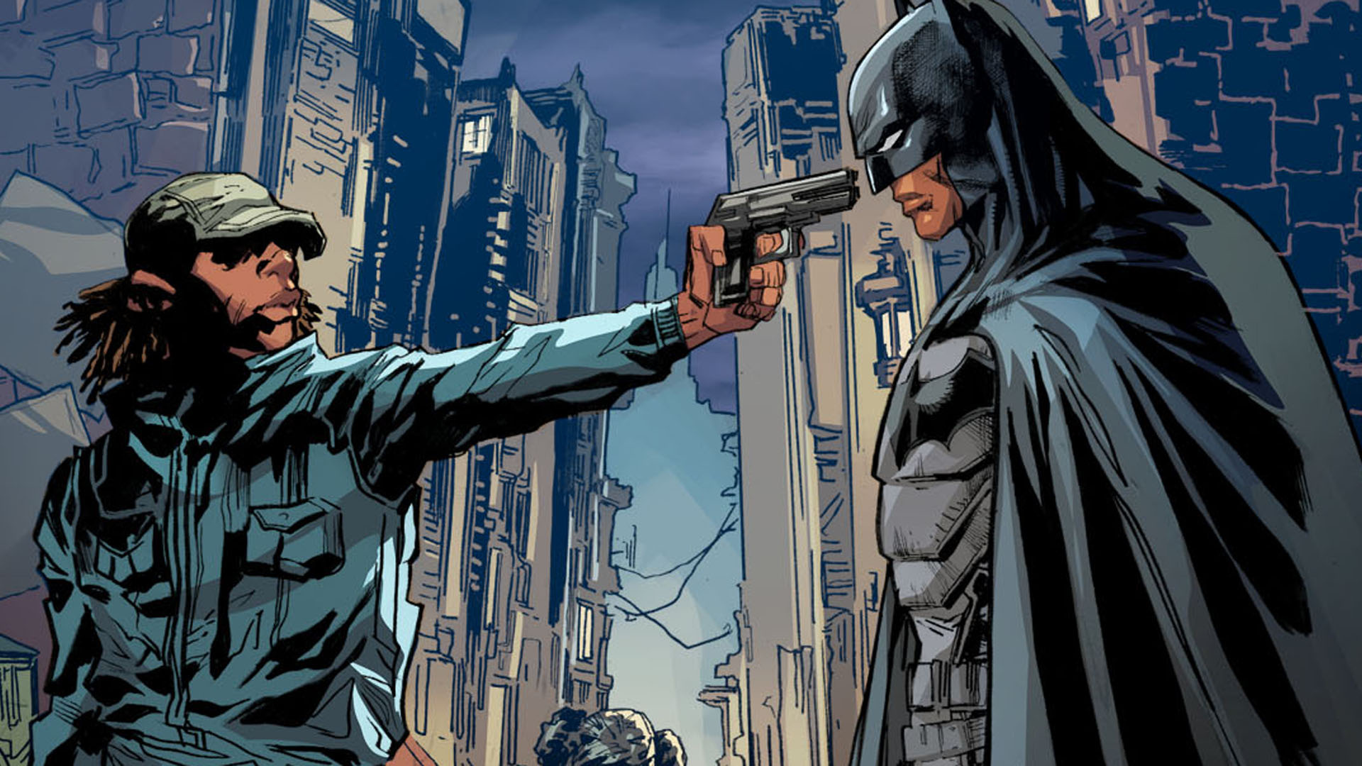 Gotham City, Batman, New York Introduction, I Am Batman, Comic Preview, 1920x1080 Full HD Desktop