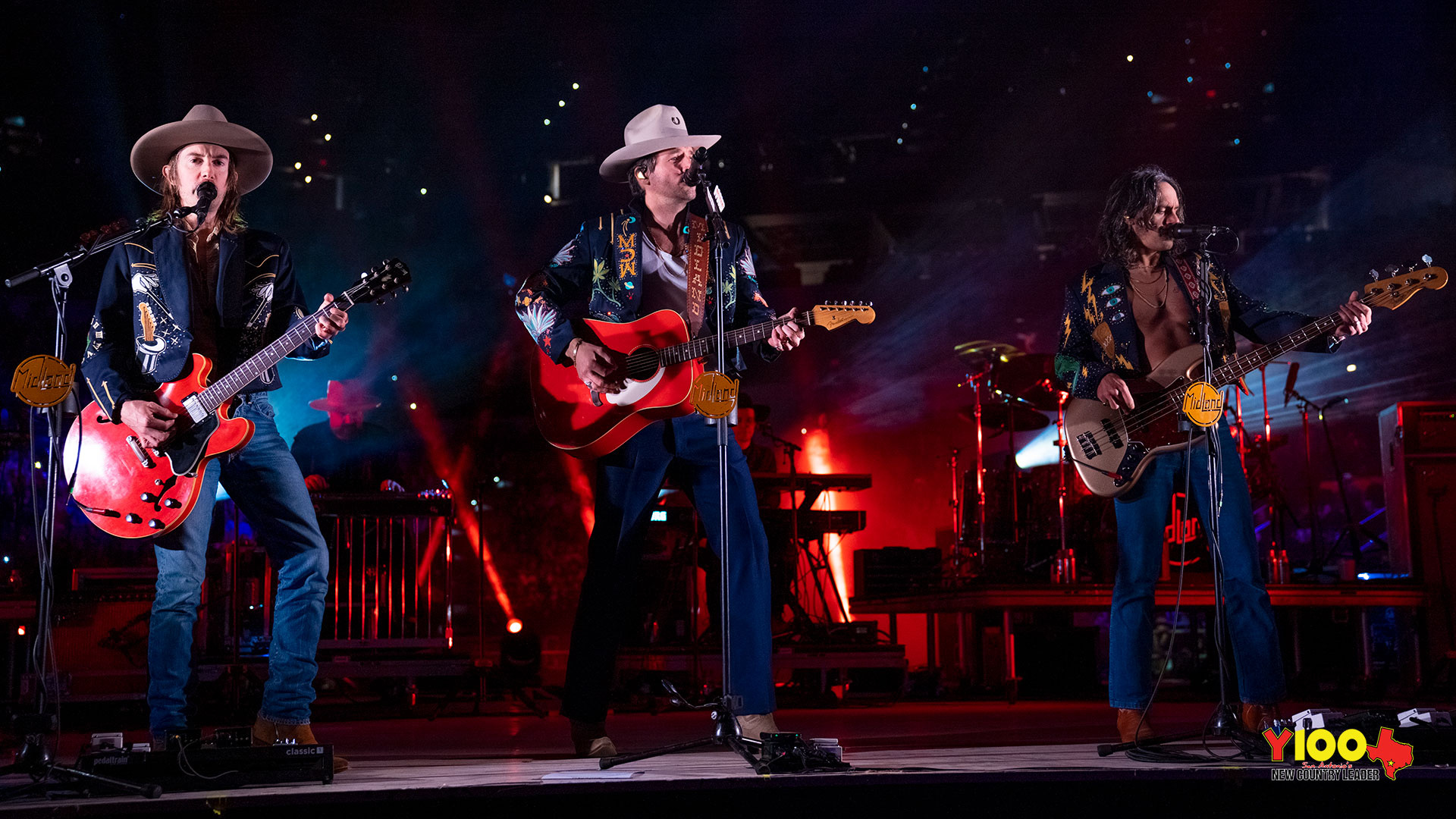 Midland Live at the San Antonio Rodeo - February 20, 2020 Photos Y100 FM 1920x1080