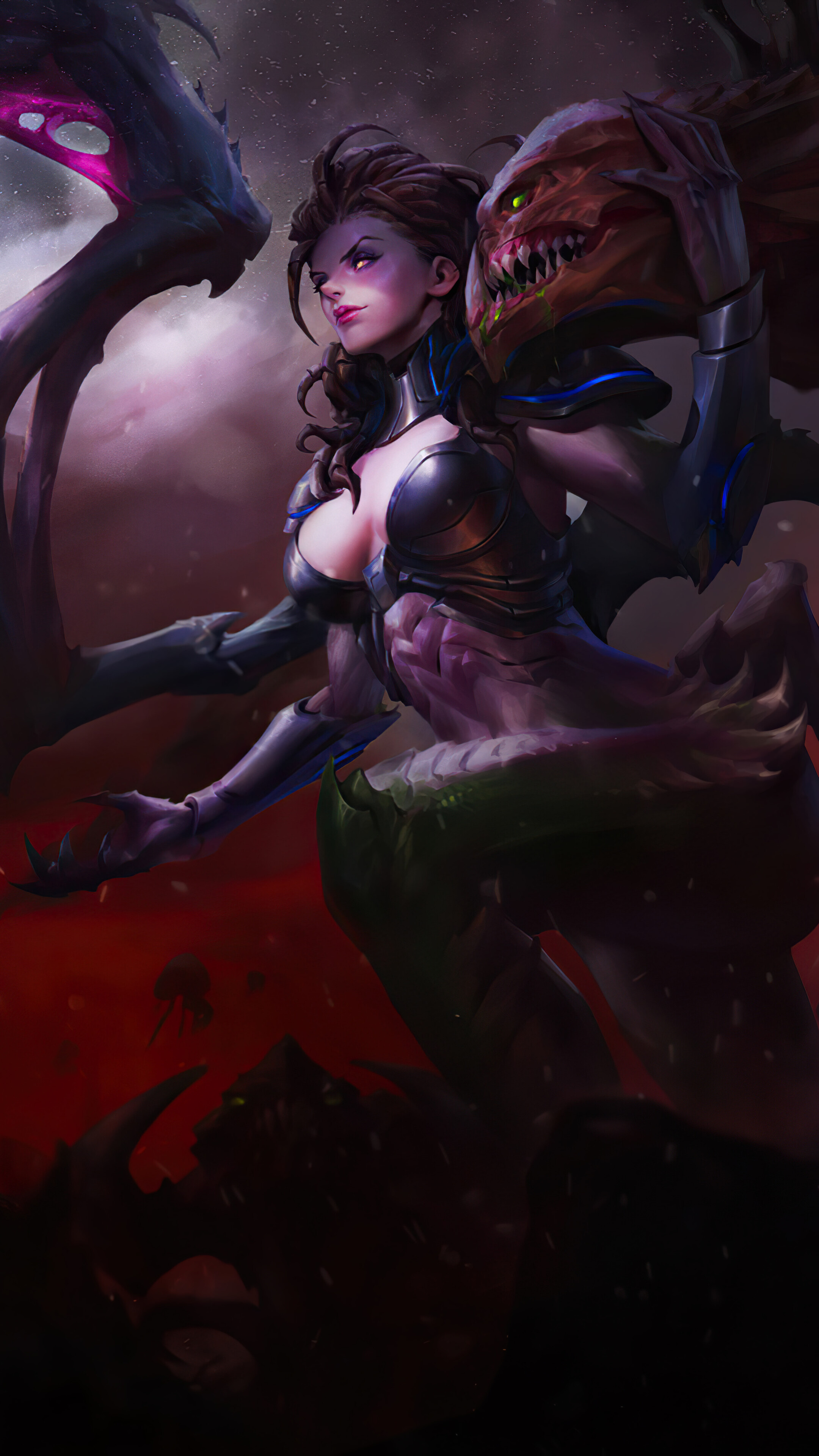 Kerrigan, StarCraft, 29 wallpapers, 2160x3840 4K Phone