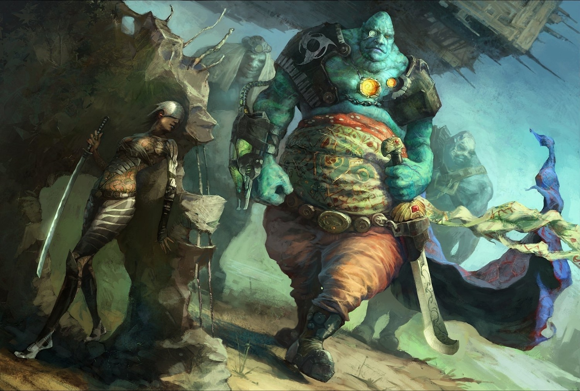 Ogre, Fantasy wallpapers, Creative designs, Digital art, 1920x1300 HD Desktop