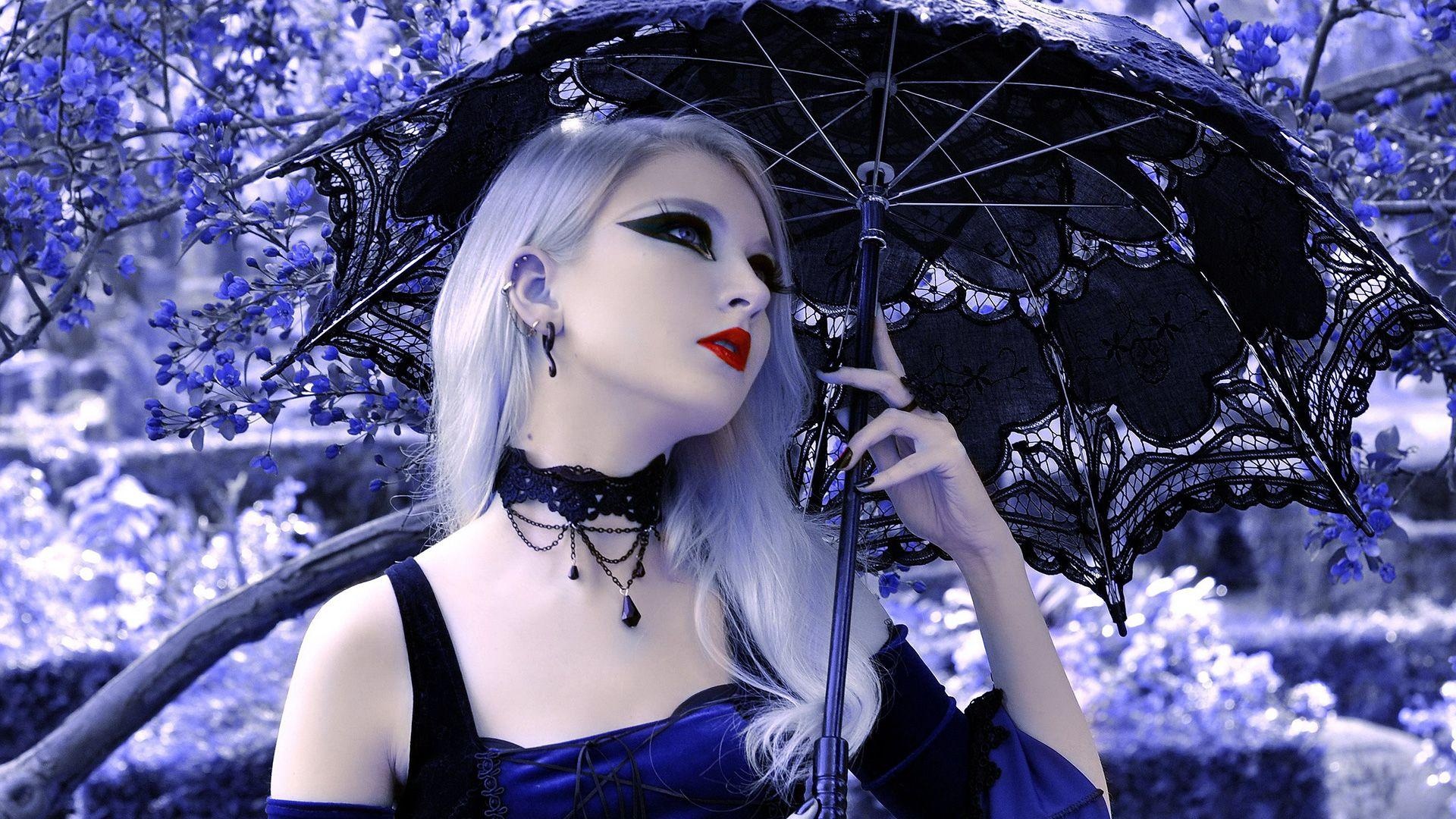 Goth Girl, Gothic art, Artist wallpapers, 1920x1080 Full HD Desktop