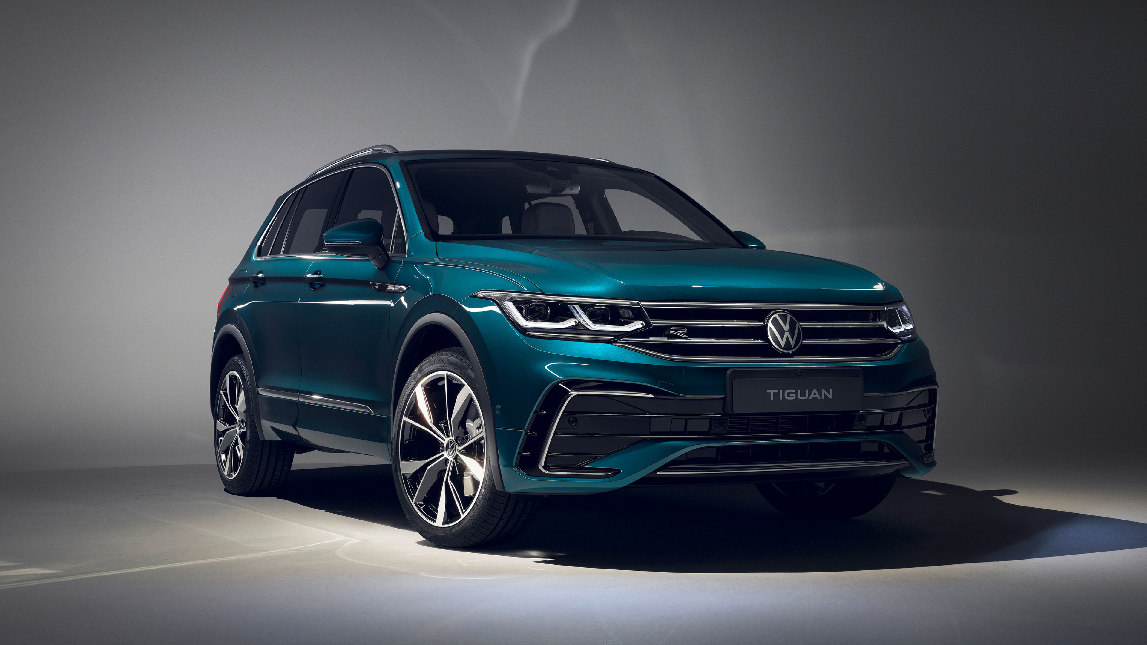 4Motion 2020, Volkswagen Tiguan Wallpaper, 3840x2160 4K Desktop