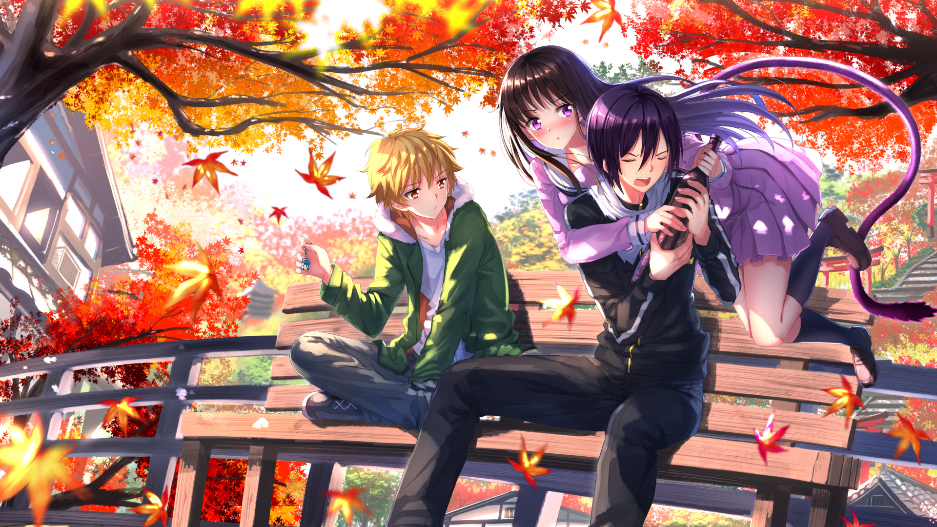 Noragami, HD wallpapers, Hintergrnde, Anime, 1920x1080 Full HD Desktop