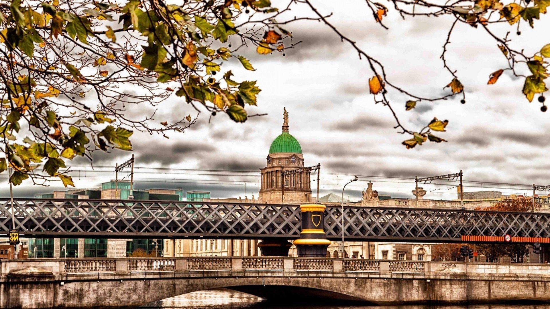 Loopline Bridge, Dublin Wallpaper, 1920x1080 Full HD Desktop