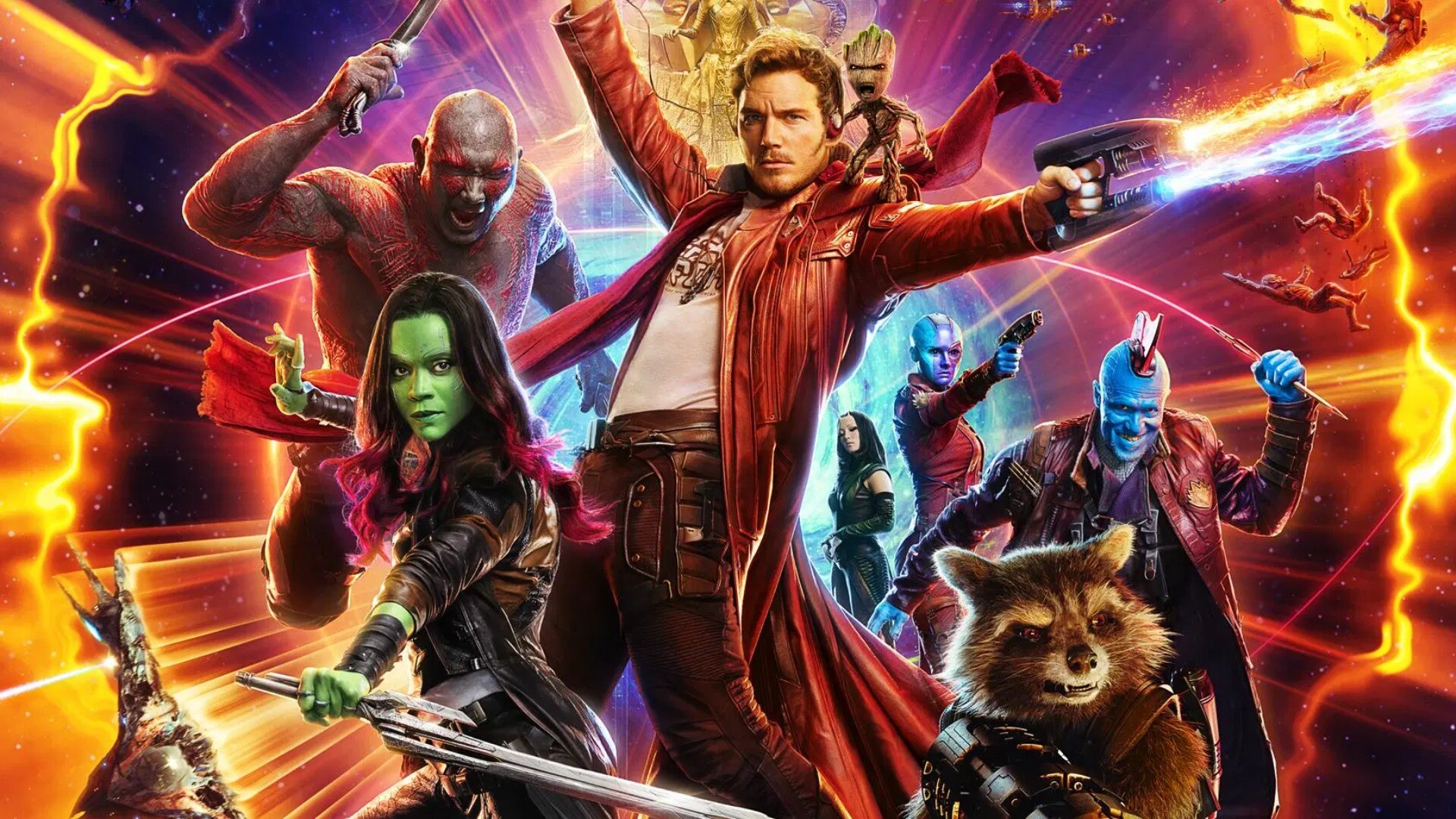 James Gunn, Guardians of the Galaxy 3, Team of guardians, 1920x1080 Full HD Desktop