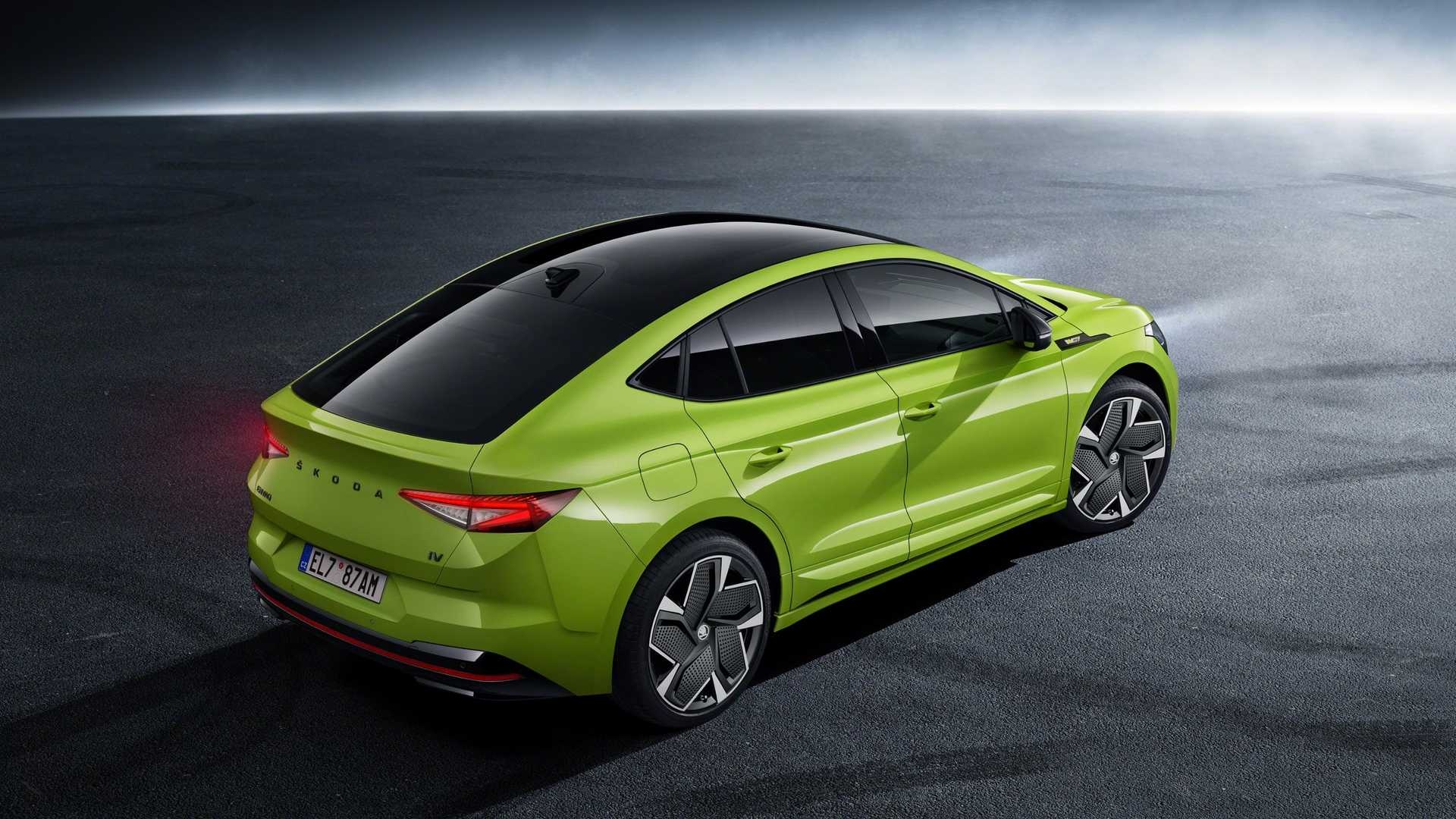 Skoda Enyaq, Electric revolution, RS version, Elegant coup, 1920x1080 Full HD Desktop