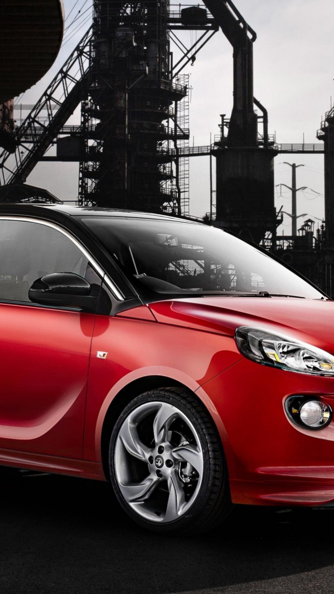 Opel Adam, Compact dynamo, Classic elegance, Drive in style, 1080x1920 Full HD Phone