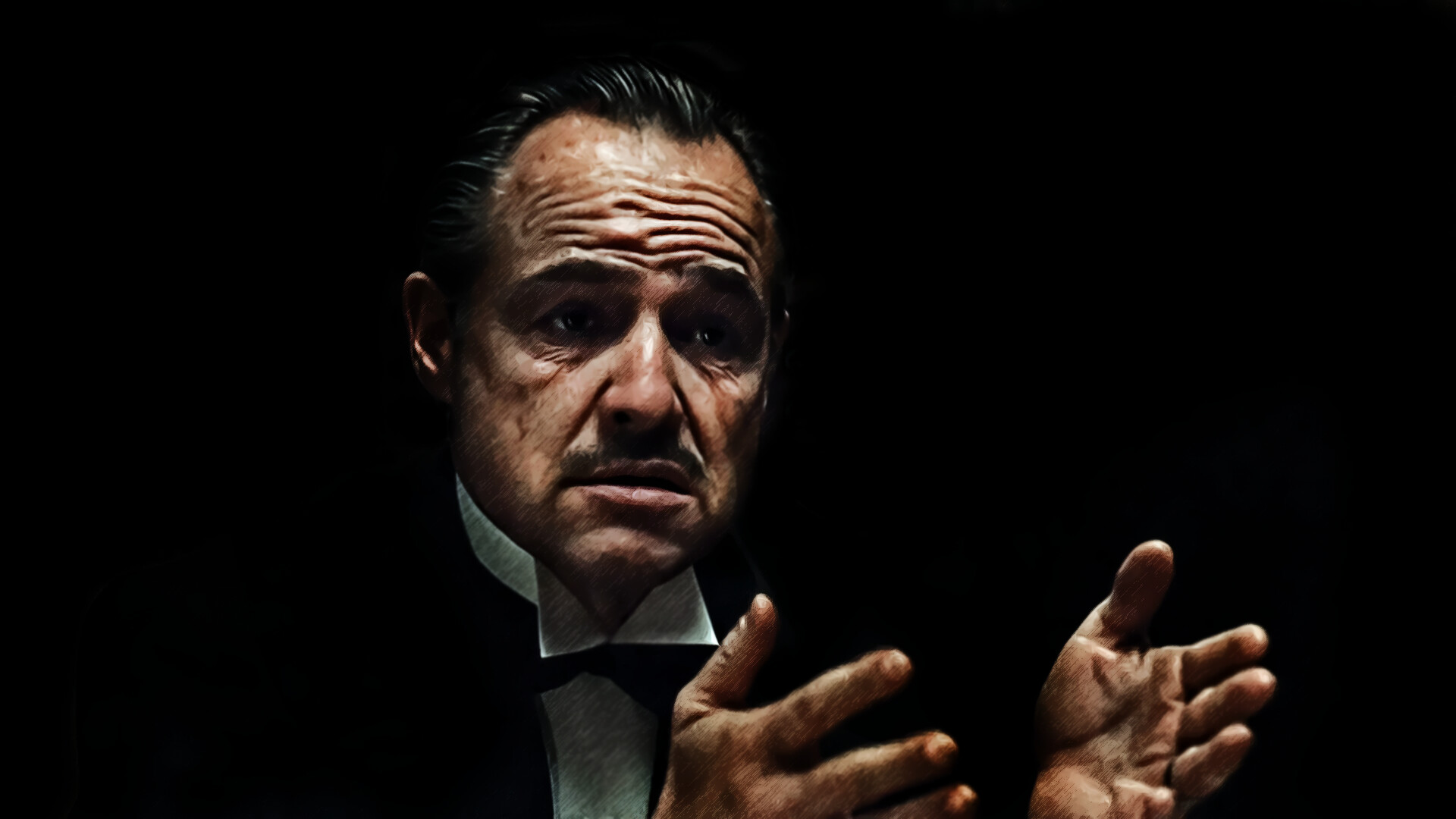 The Godfather quotes wallpapers, Wise words from Don Corleone, Memorable movie dialogue, Mafia wisdom, 1920x1080 Full HD Desktop