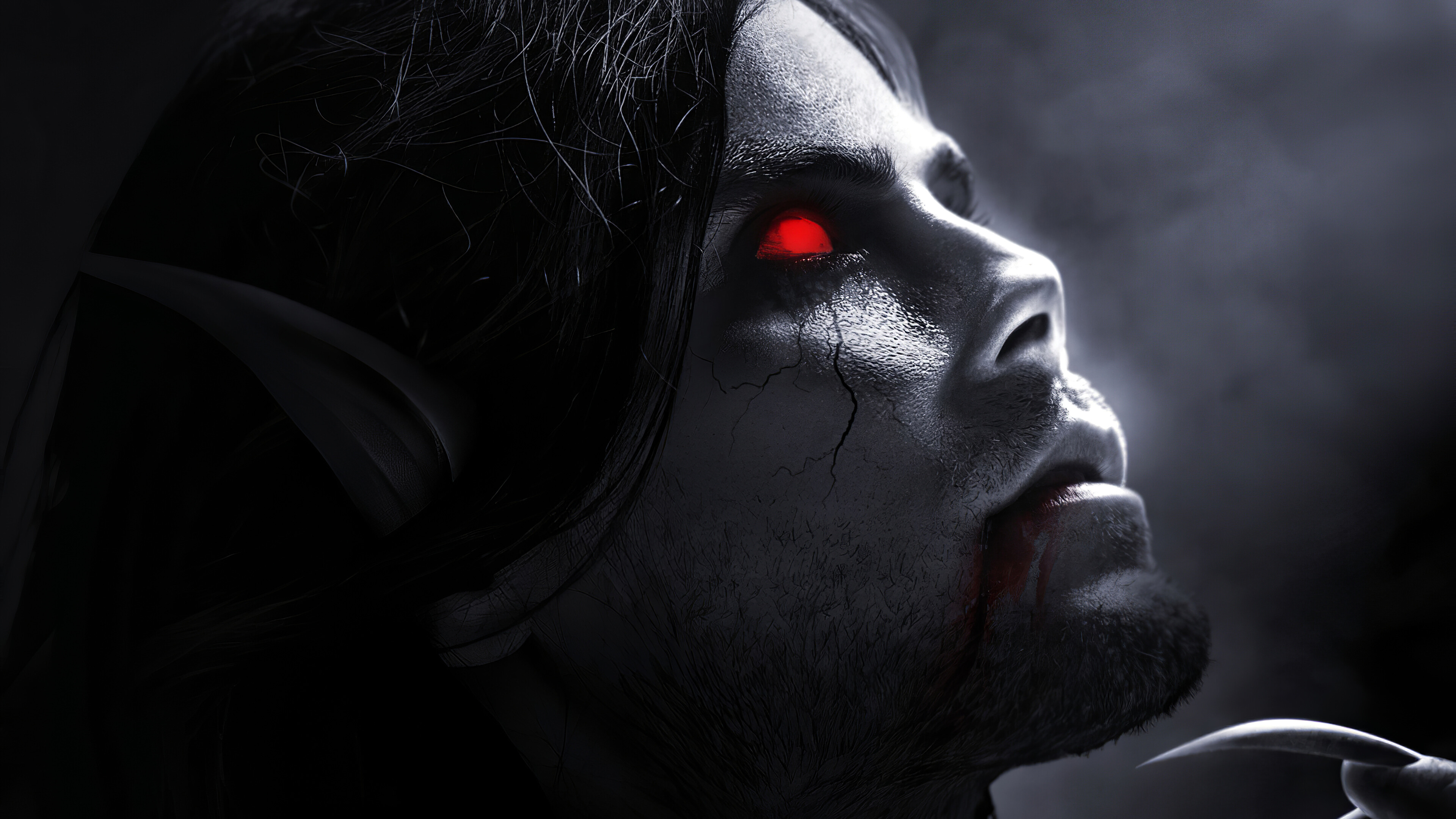 Morbius, 4K Ultra HD, Captivating wallpaper, Marvel's anti-hero, 3840x2160 4K Desktop